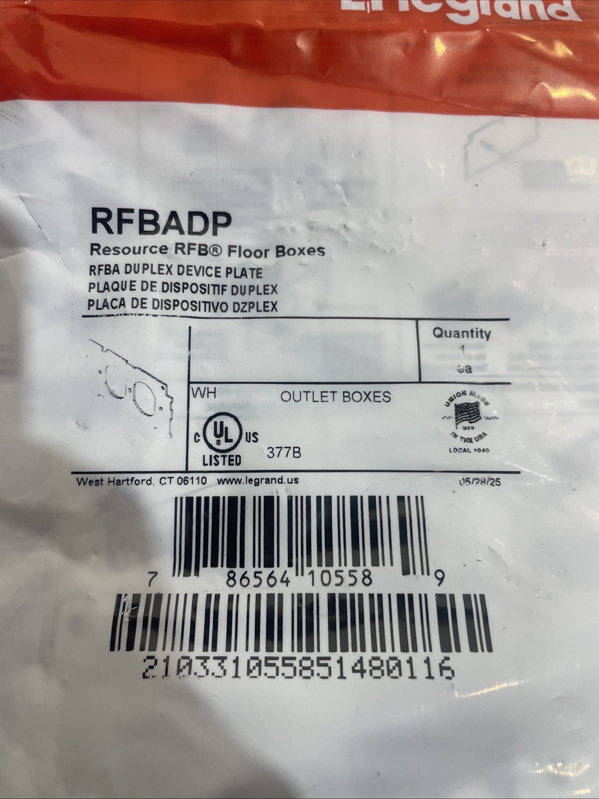 Legrand RFBADP