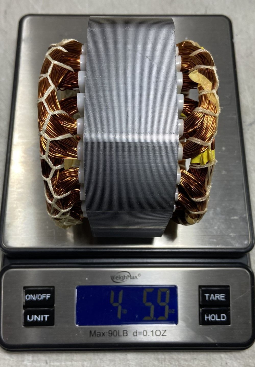 Scrap Copper / Steel Motor stator over 4 lbs for Recovery Recycle