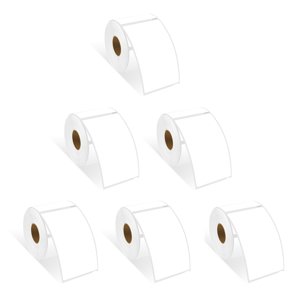 6 Rolls of 300 Large Ship Labels 30256 For DYMO LabelWriter 400 450 2-5/16″ x 4″