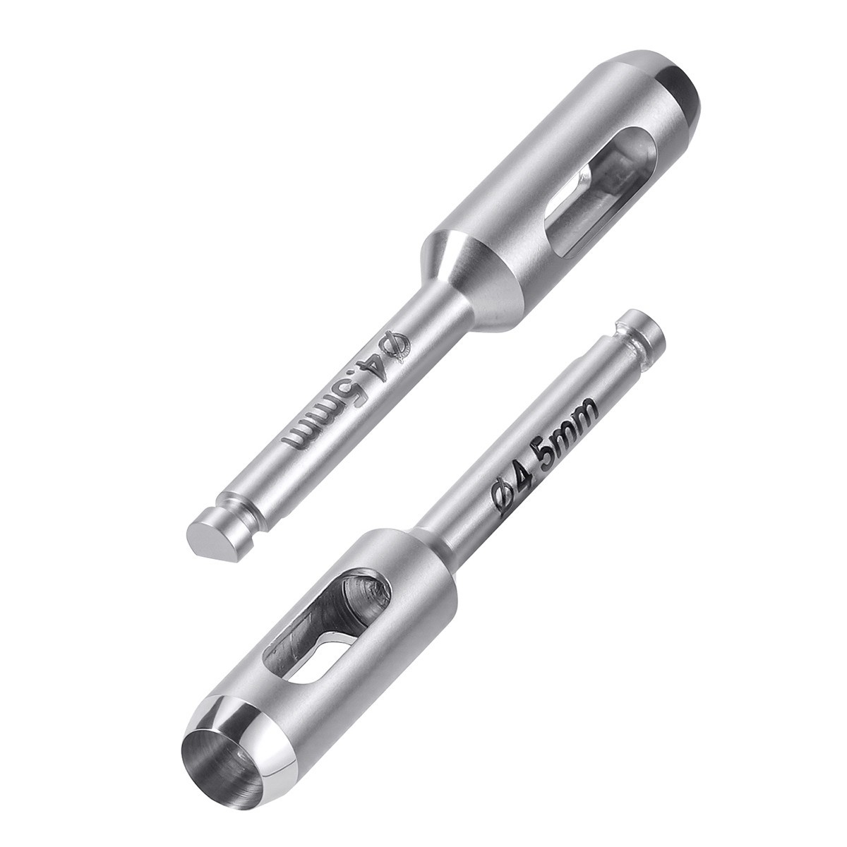 5 Pcs Dental Implant Tissue Punch Kit set Surgical Surgery With Box Holder