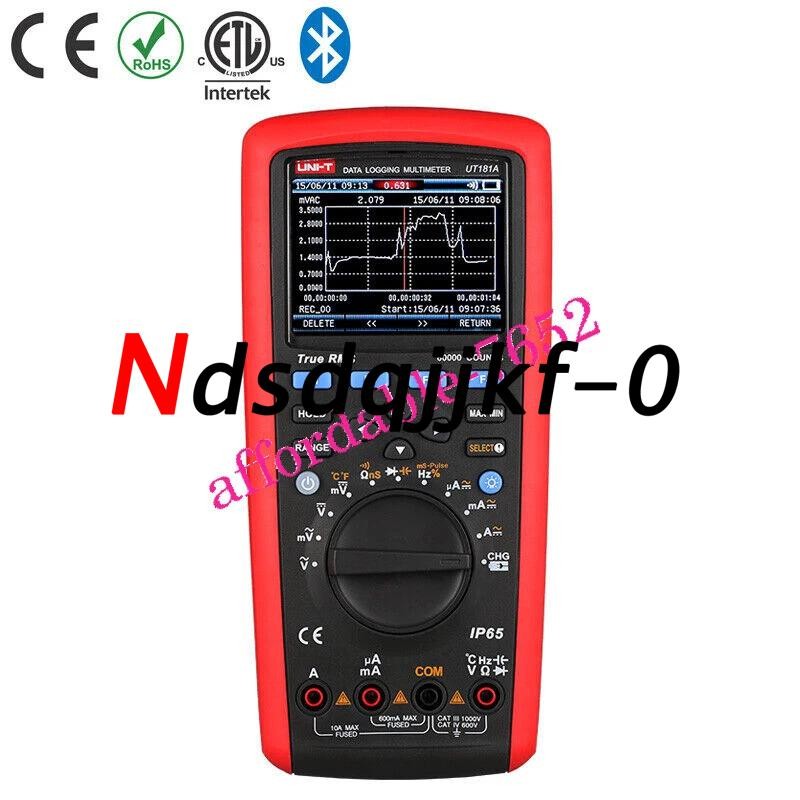 NEW UNI-T UT181A True RMS Datalogging Digital Multimeter Auto Range 60000 Count