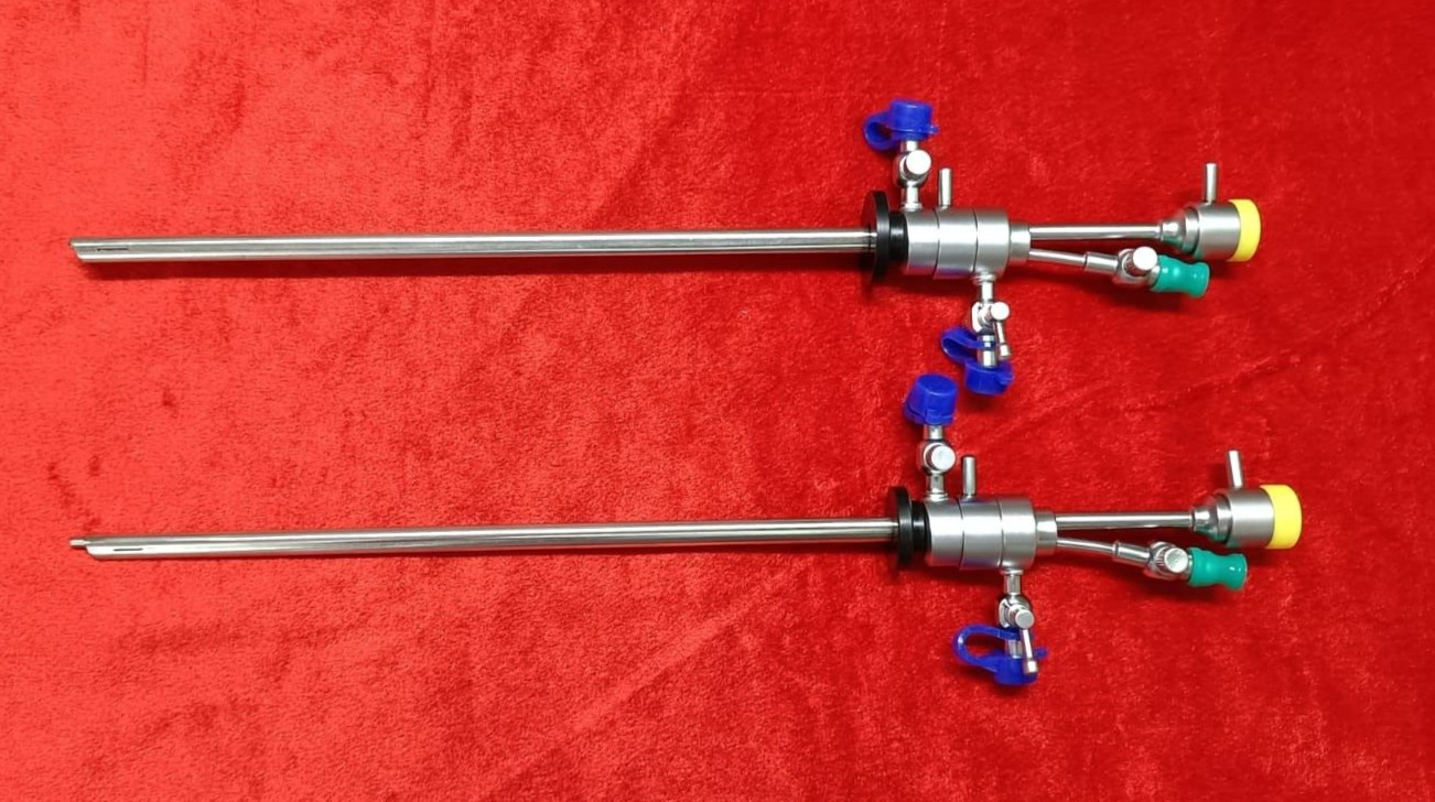 2pc-Laparoscopic Hysteroscopy Operative Batuchi Sheath 2.9mm SS Best Quality
