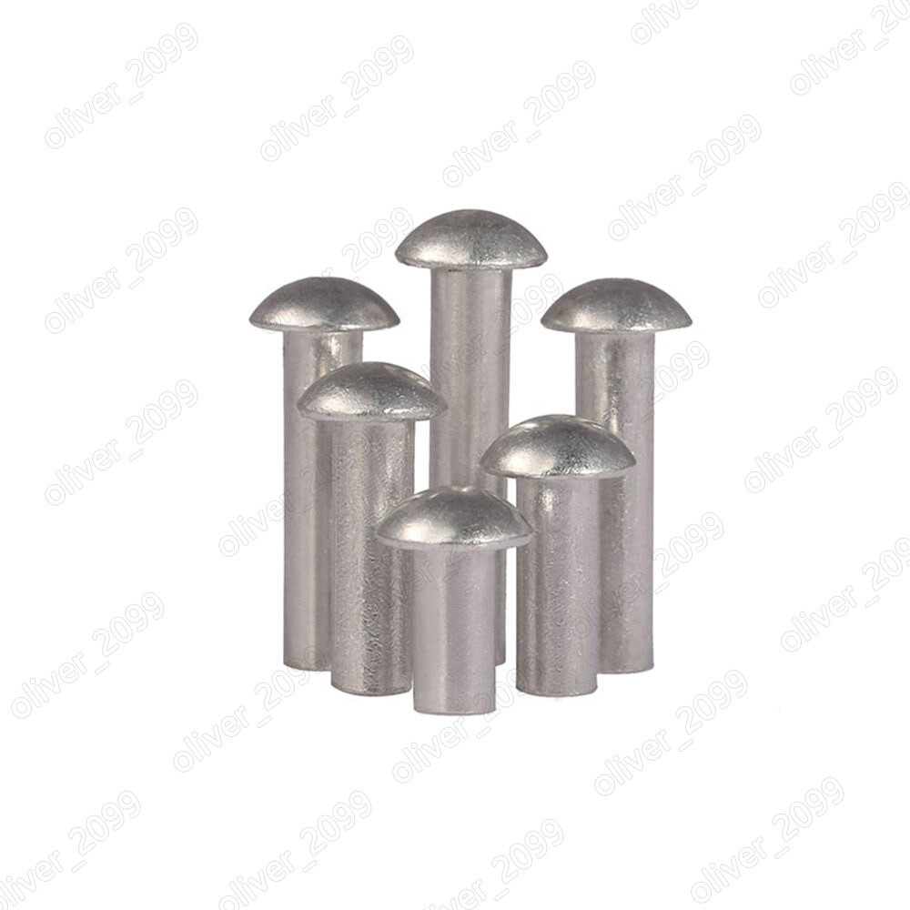 Aluminum Round Head Rivets DIN660 M2 M2.5 M3 M4 M5 M6 M8