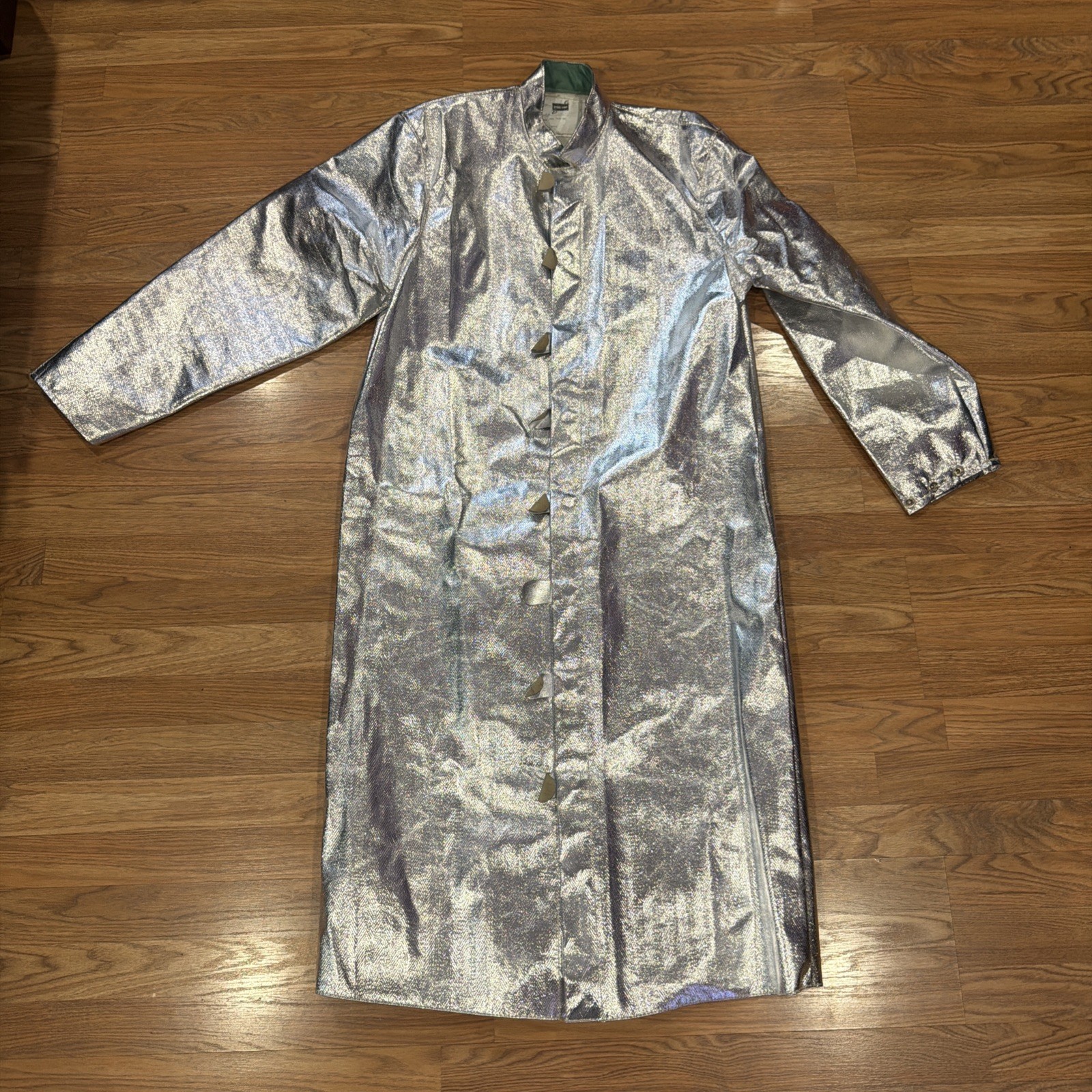 Steel Grip ARL 400-50 Aluminized Fire Coat Jacket Size L Heat Resistant Safety