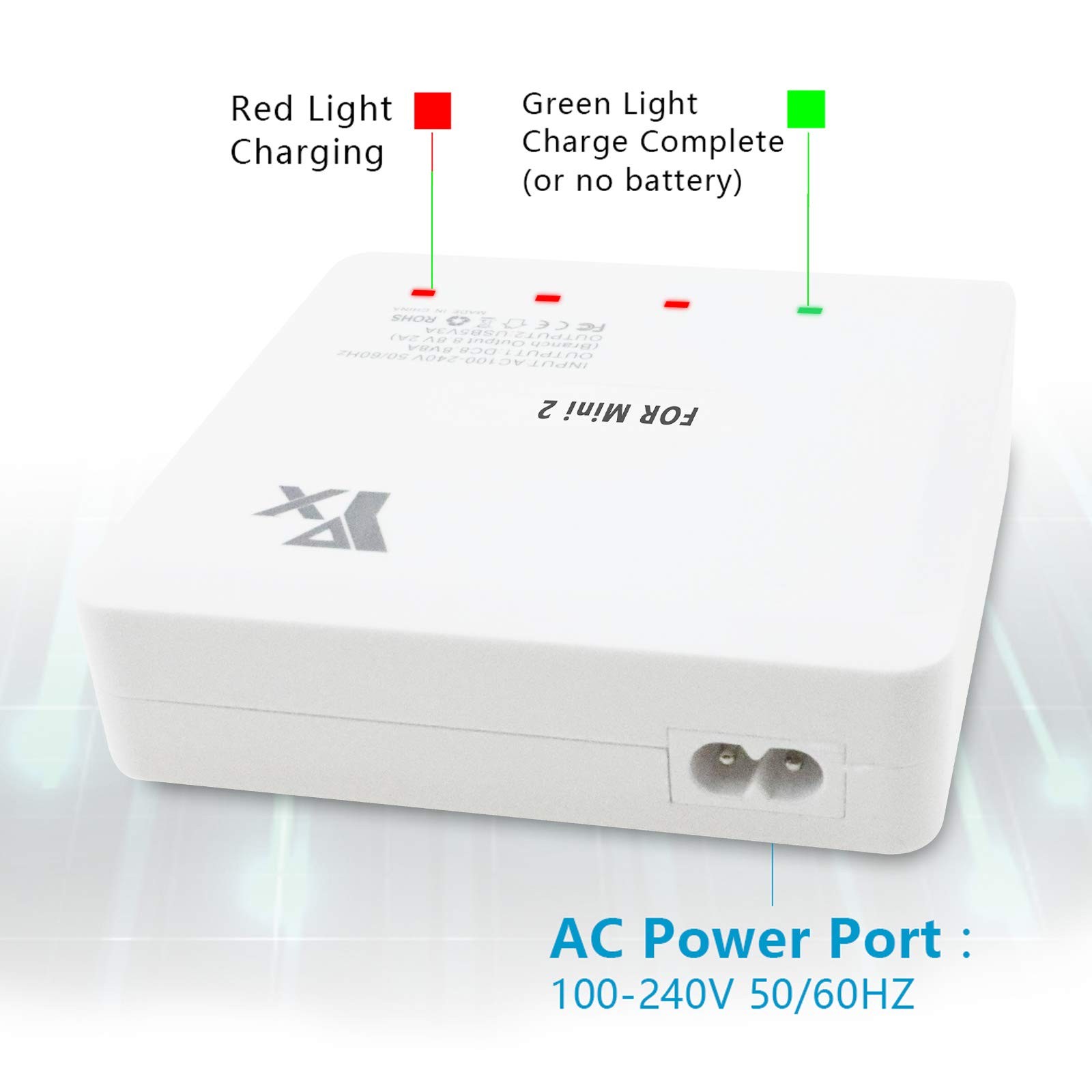 Lyongtech Battery Charger For Dji Mini 4Kmini 2 Se Drone6 In 1 Rapid Multi