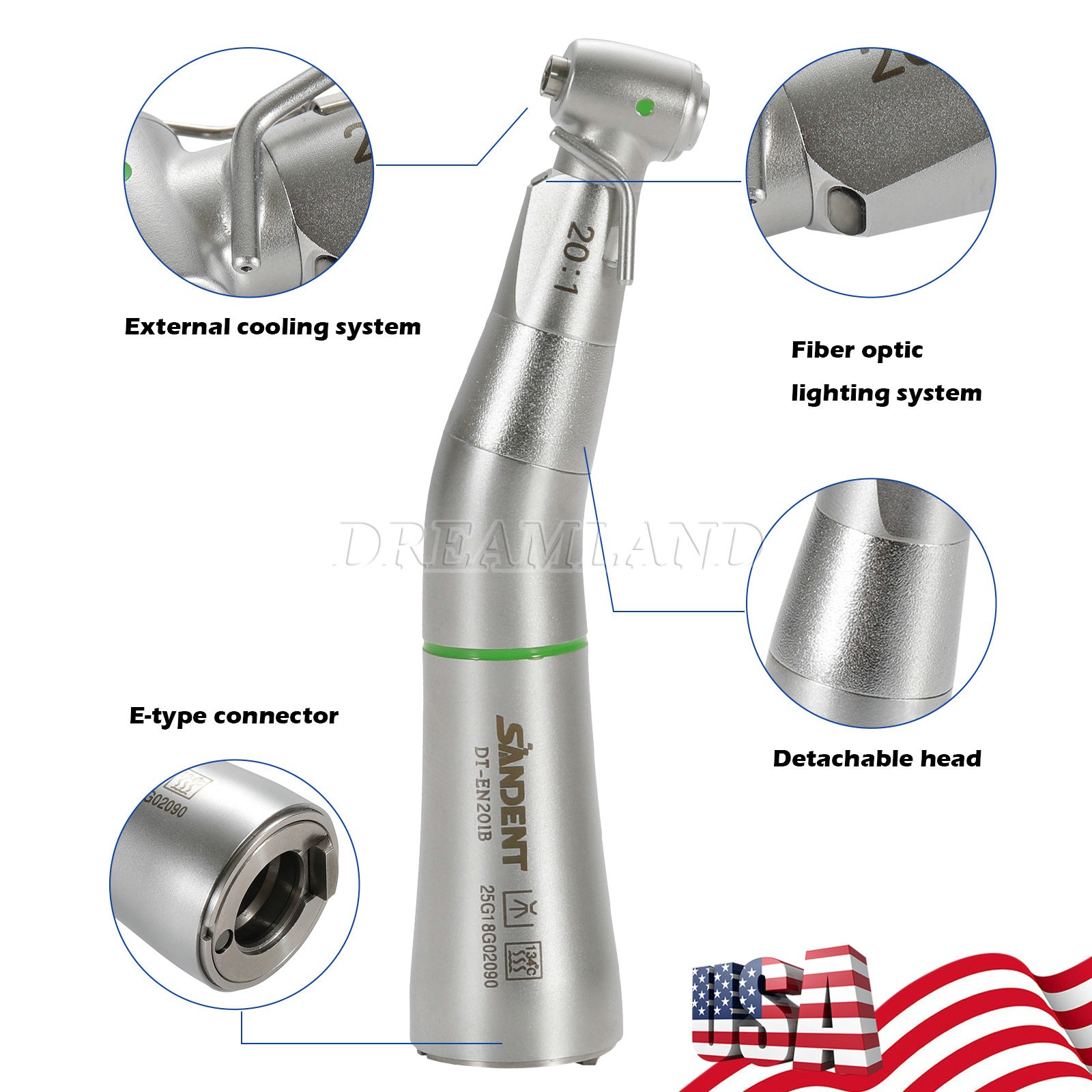 KaV Style SURGmatic S201 XL 20:1 Electric Dental Handpiece