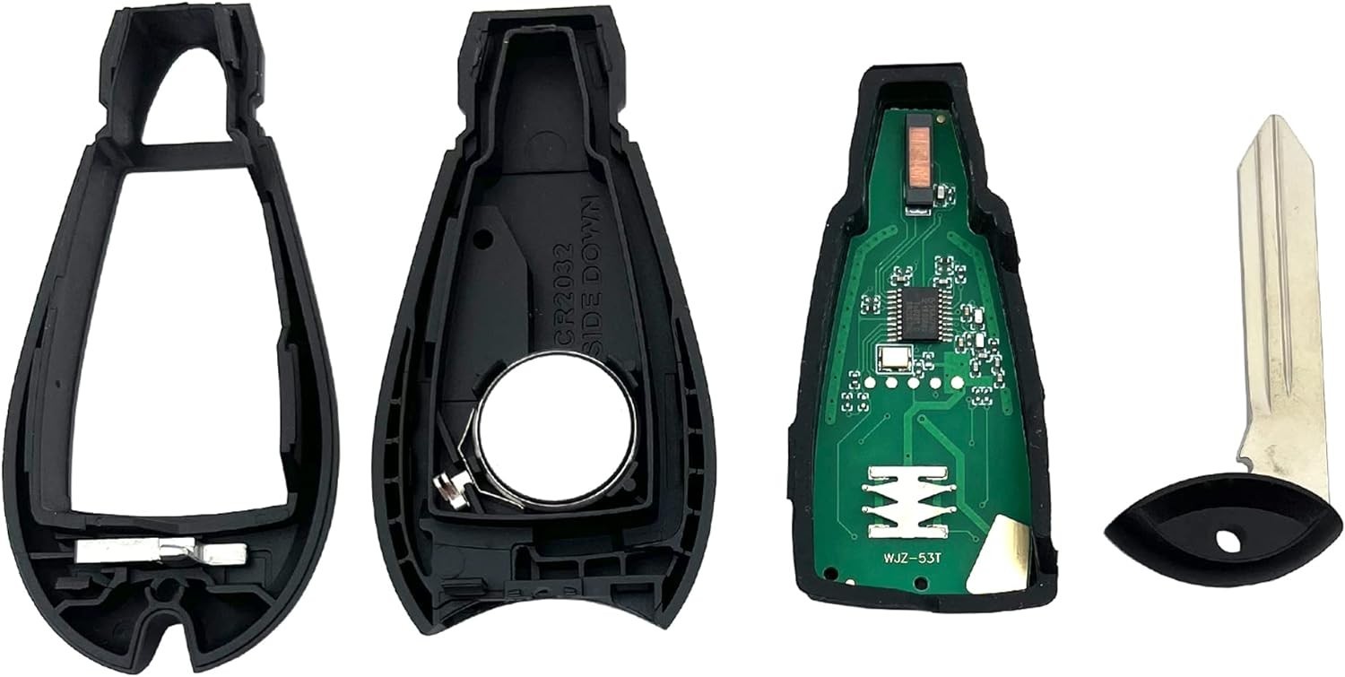 llave de 2009 – 2012 para Dodge Ram 1500 2500 3500 Control remoto SIN corte