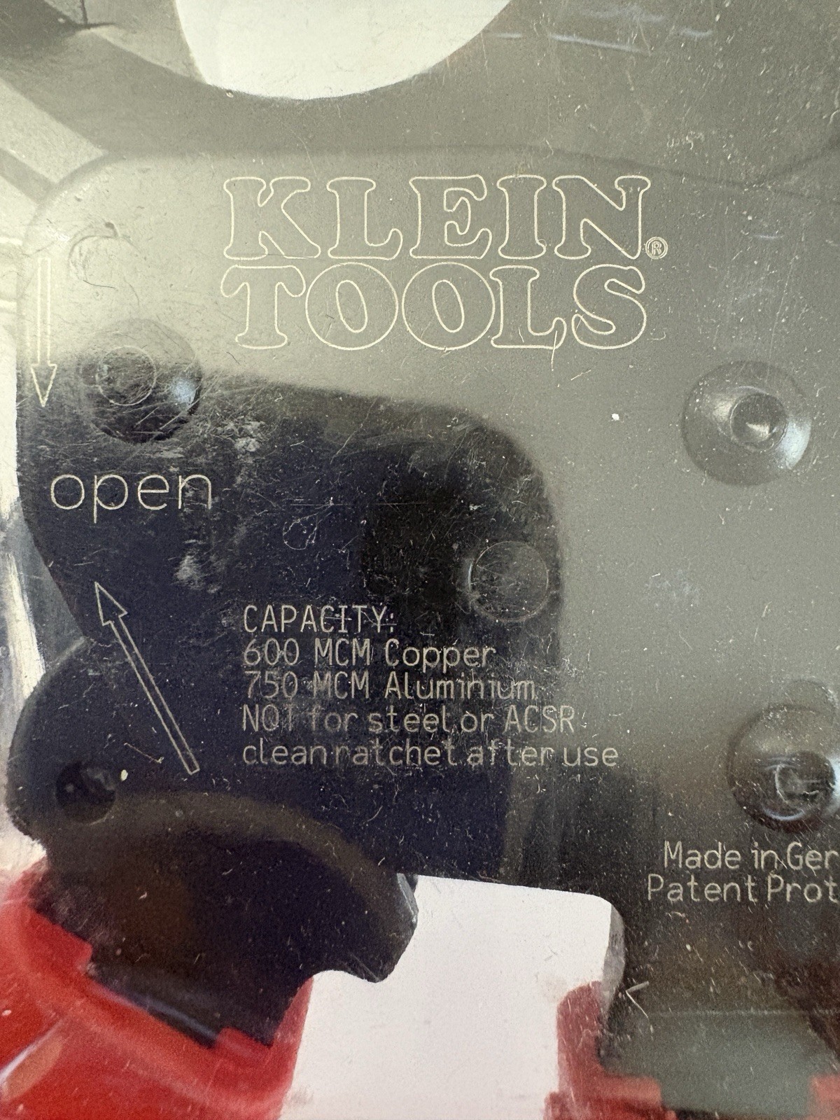 Klein Tools Ratcheting Cable Cutter 63060 Made In Germany Brand New