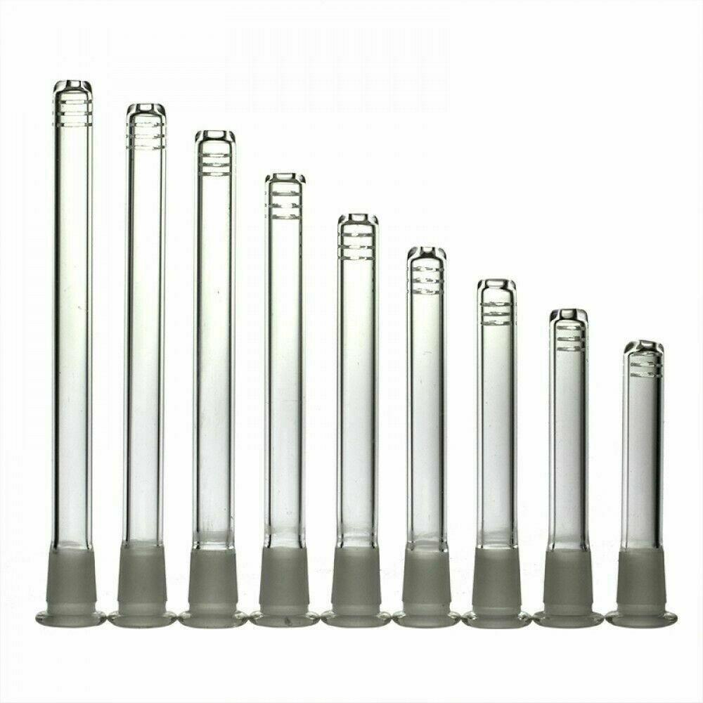 Glass on Glass Downstem Classic Low Profile 18mm Male to 14mm Female 3″-7″