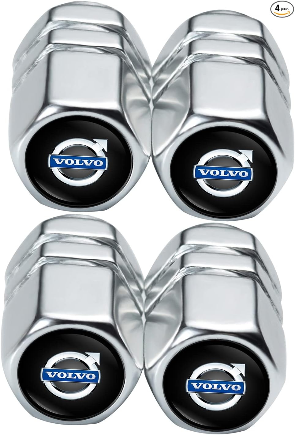 Metal Auto Car Tire Valve Stem Caps Compatible with s60 s90 xc60 xc40 xc90 v60 v