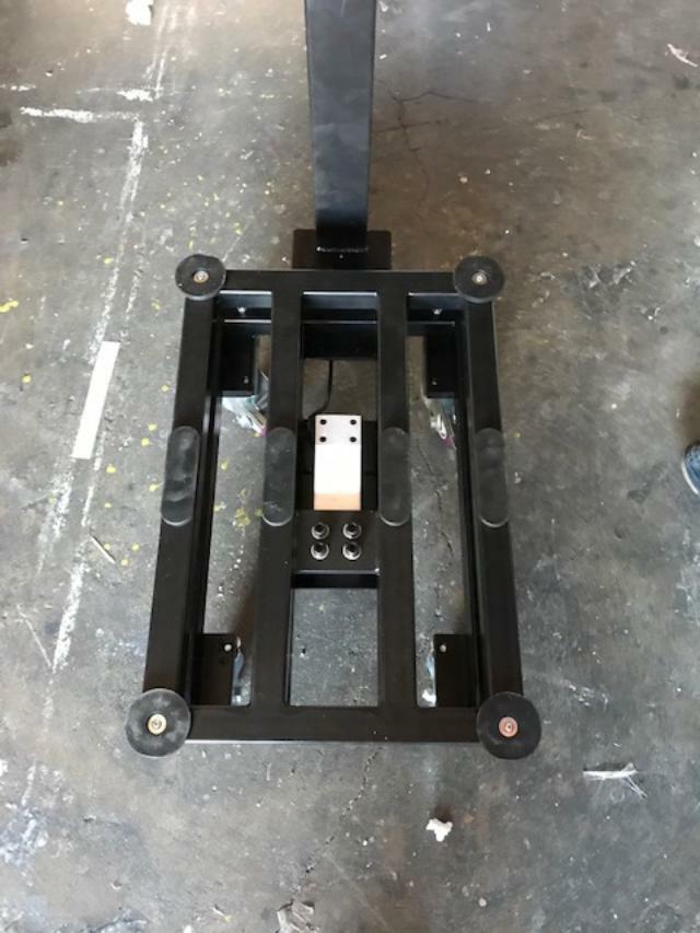 MS-1420 Portable Heavy Duty Shipping Bench Scale 300 lb x 0.01 lb Wheel Handle