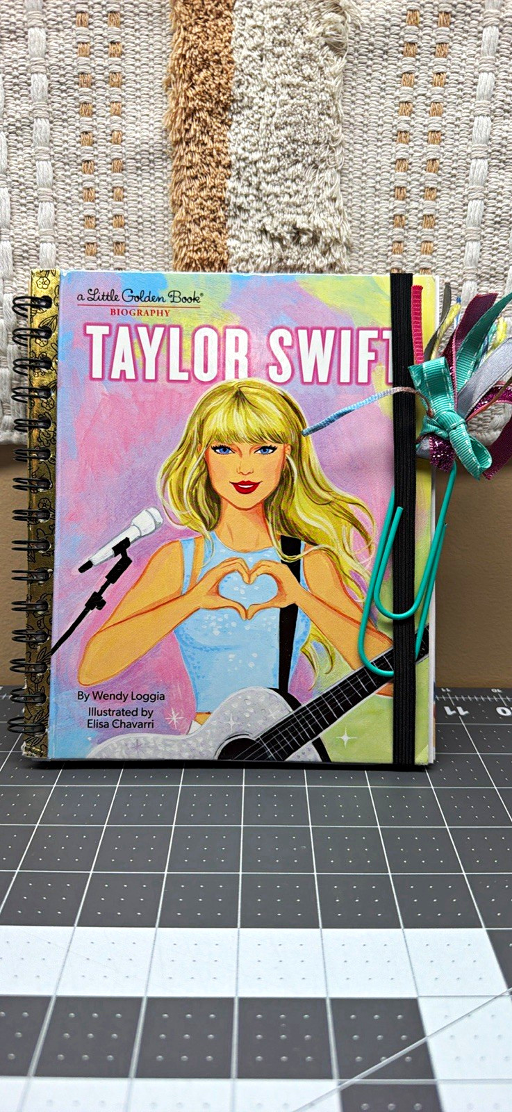 Little Golden Book Taylor Swift 12 month Planner and bookmark