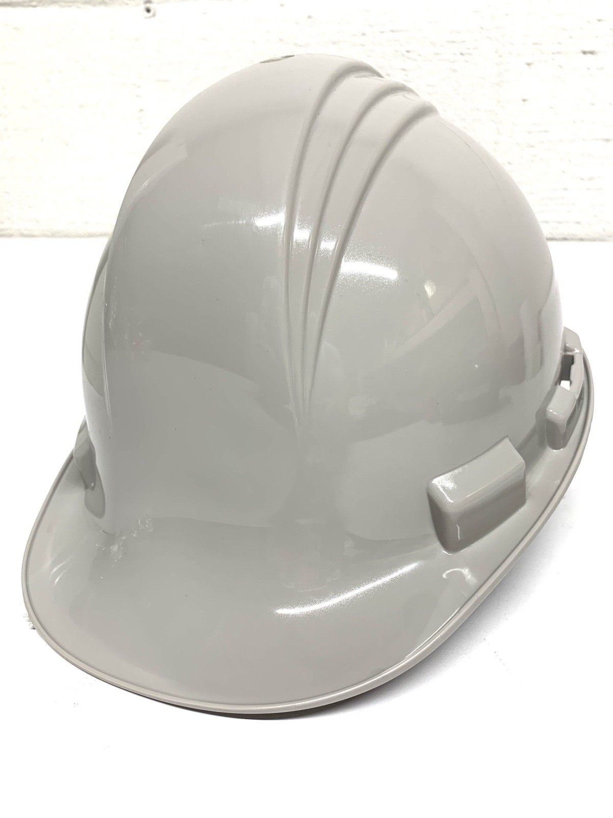 Honeywell North Gray Hard Hat Type 1 Class E 4pt Suspension A79 Front Brim