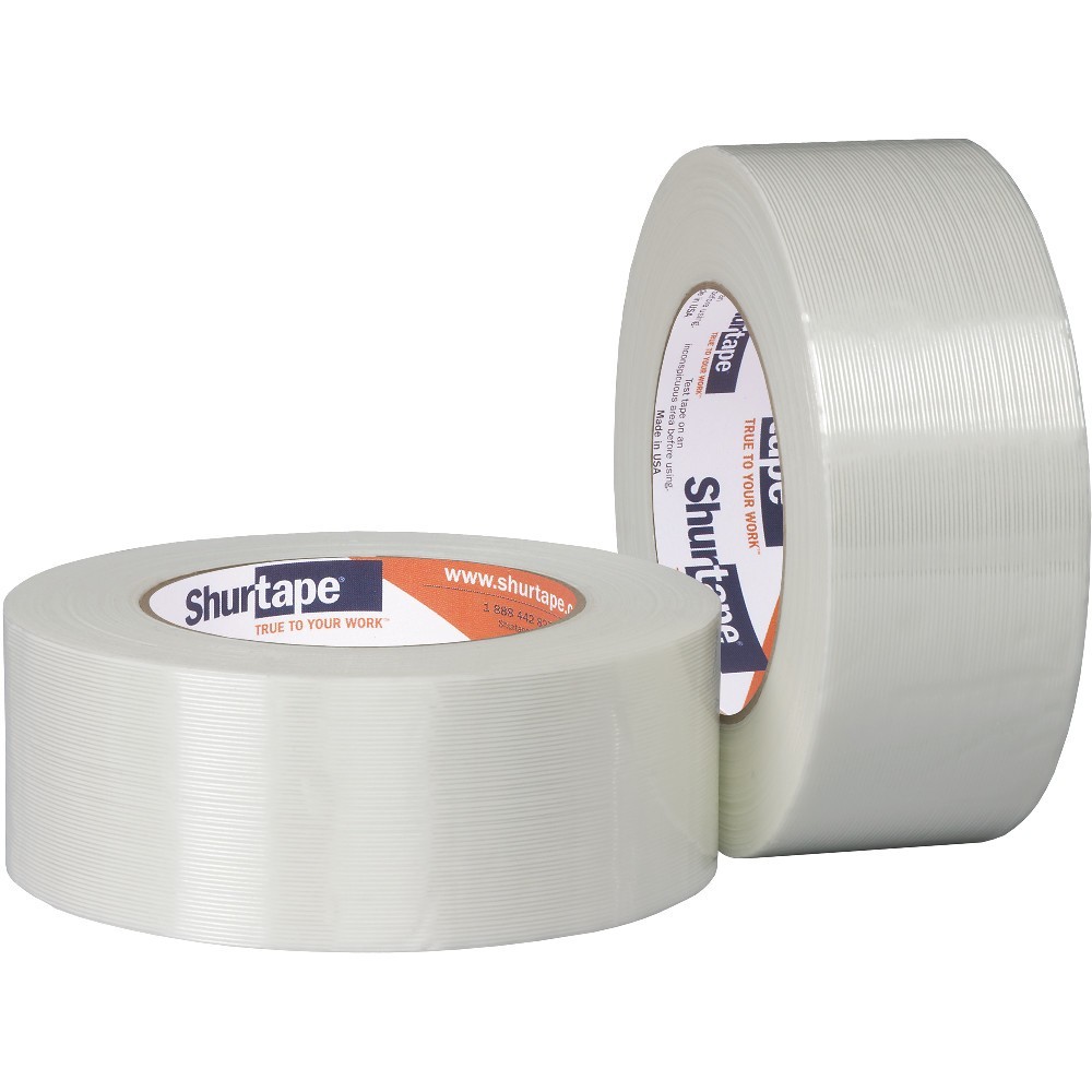 SURETAPE GS490 101230 Fiberglass Reinforced Strapping Tape 48MM X 55M