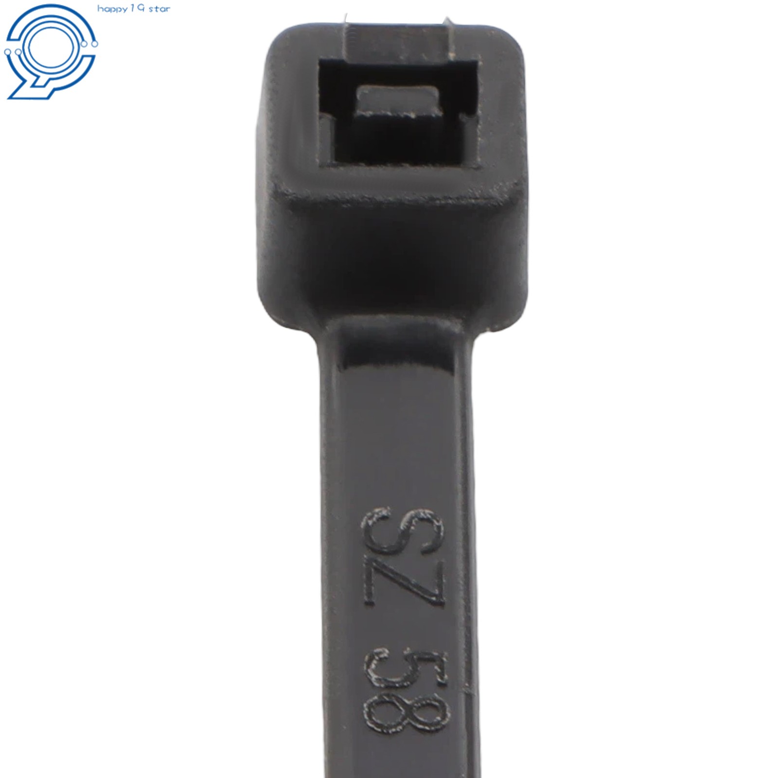 8″ Zip Ties 5000 Pack Heavy Duty 40lb Black Uv Cable Ties 0.14″ Max 185°F