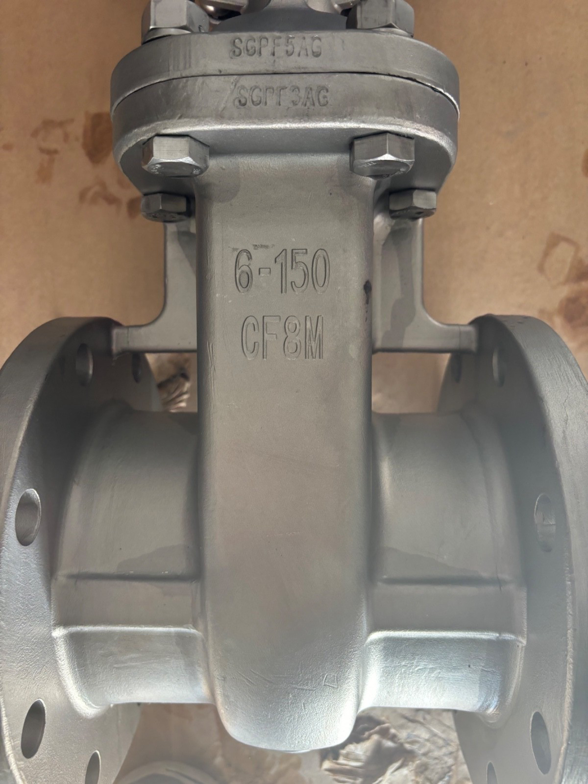 Sharpe SV35116060 Flanged Gate Valve 35116 6” Stainless Steel CF8M 150lb 316