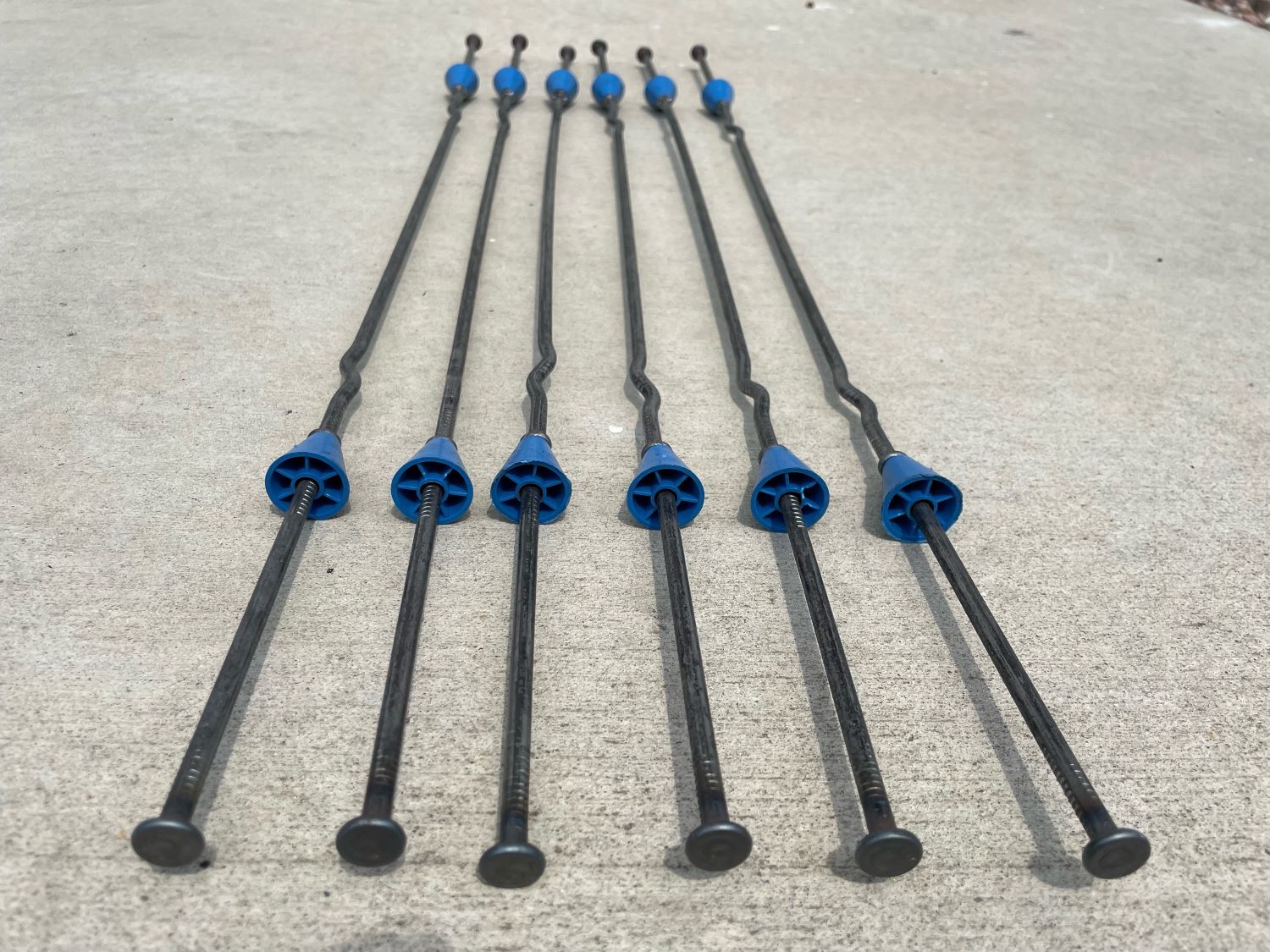 Sandbaggy 20″ x 4 ¾» Standard Snap Ties For Concrete Forms (Short End)