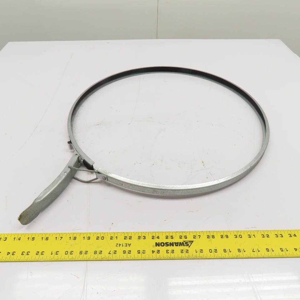 Nordfab 8010005539 20″QF Quick-Fit Galvanized Duct Clamping Ring W/ Gasket