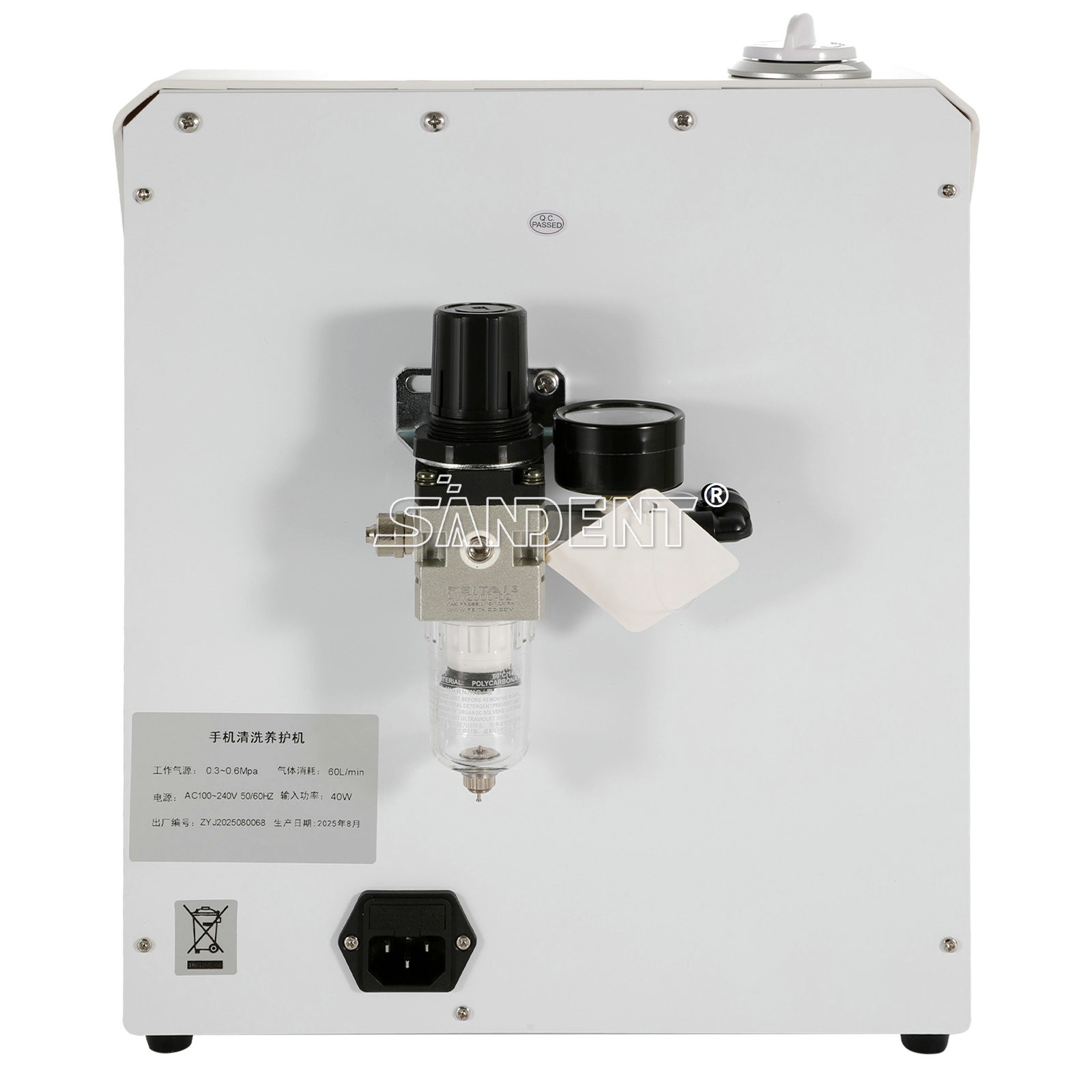 Dental Automatic Handpiece Maintenance Lubrication System Oiling Cleaner Machine