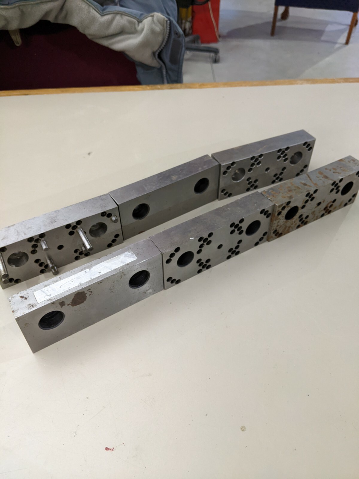 6x 5″ Vise Pin Angle Jaws Extra Tall Tormach Kurt Conquest Enco !Charity! 5″X2″