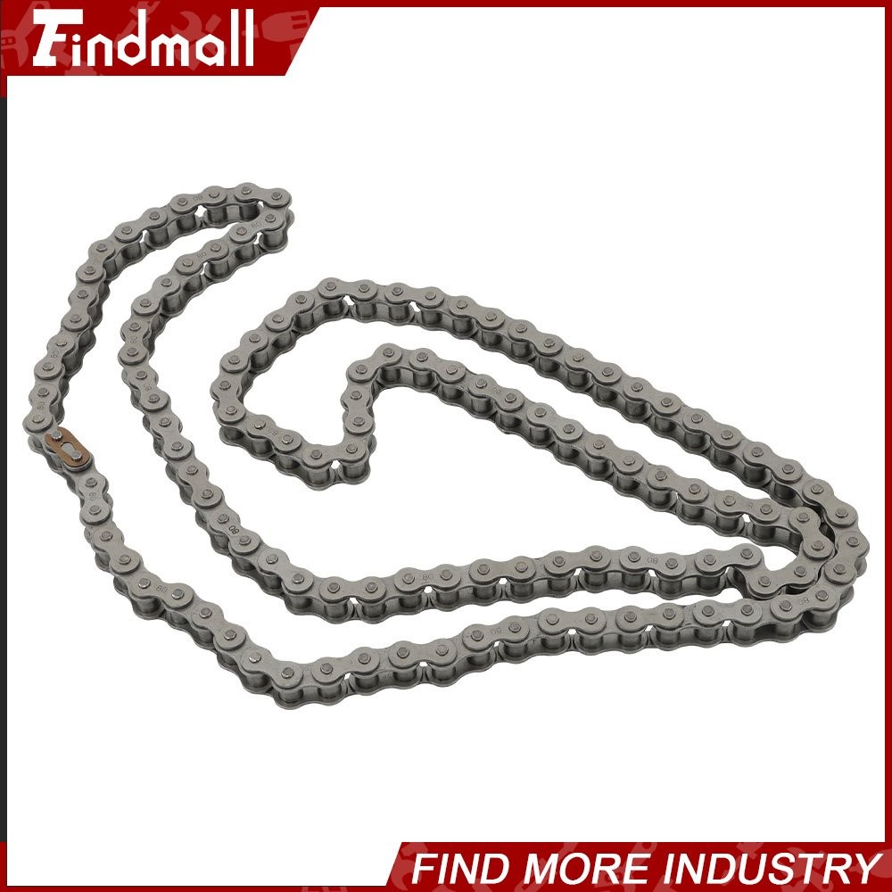 Findmall #80 Roller Chain x 10 feet + Free Connecting Links 1 connector