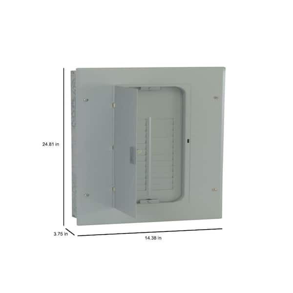 GE PowerMark Gold 150A 24-Space 24-Circuit 3-PH Main Lug Circuit Breaker Panel