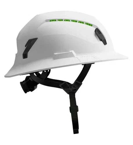 Studson SHK-1 Full Brim Vented, White (SHK1-FB-CW)