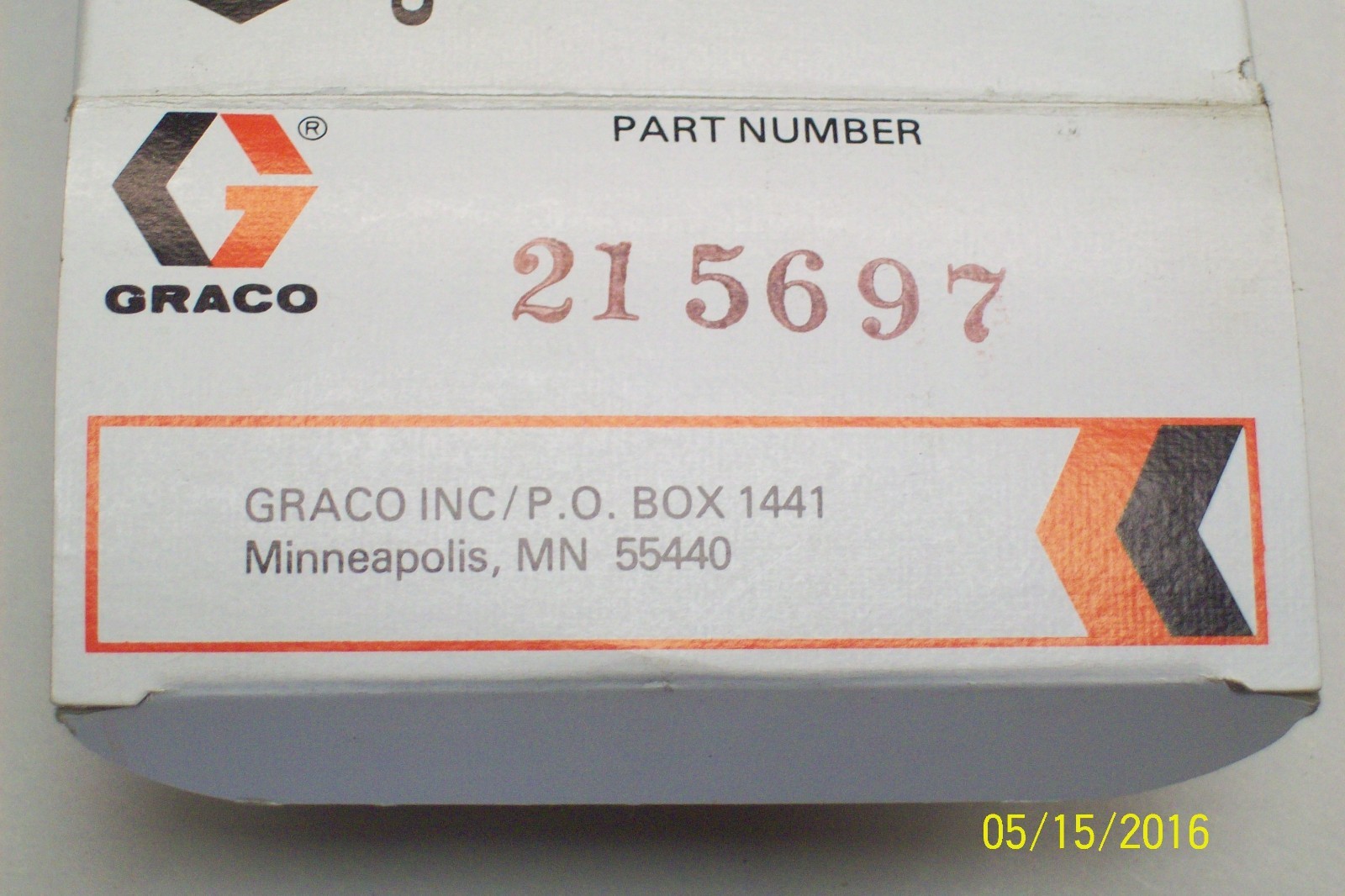 GRACO 215697 KIT (for AUTOMATIC 100 KV ELECTROSTATIC AIR SPRAY GUN 216-119)