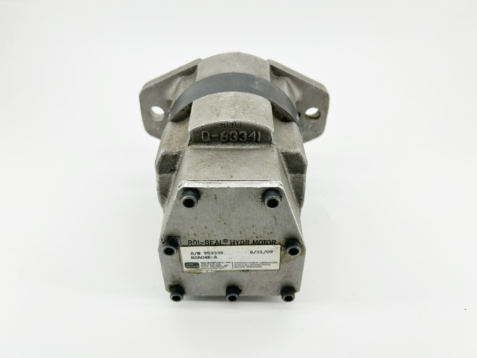Von Ruden Rol-Seal RSA04K-A Hydraulic Motor