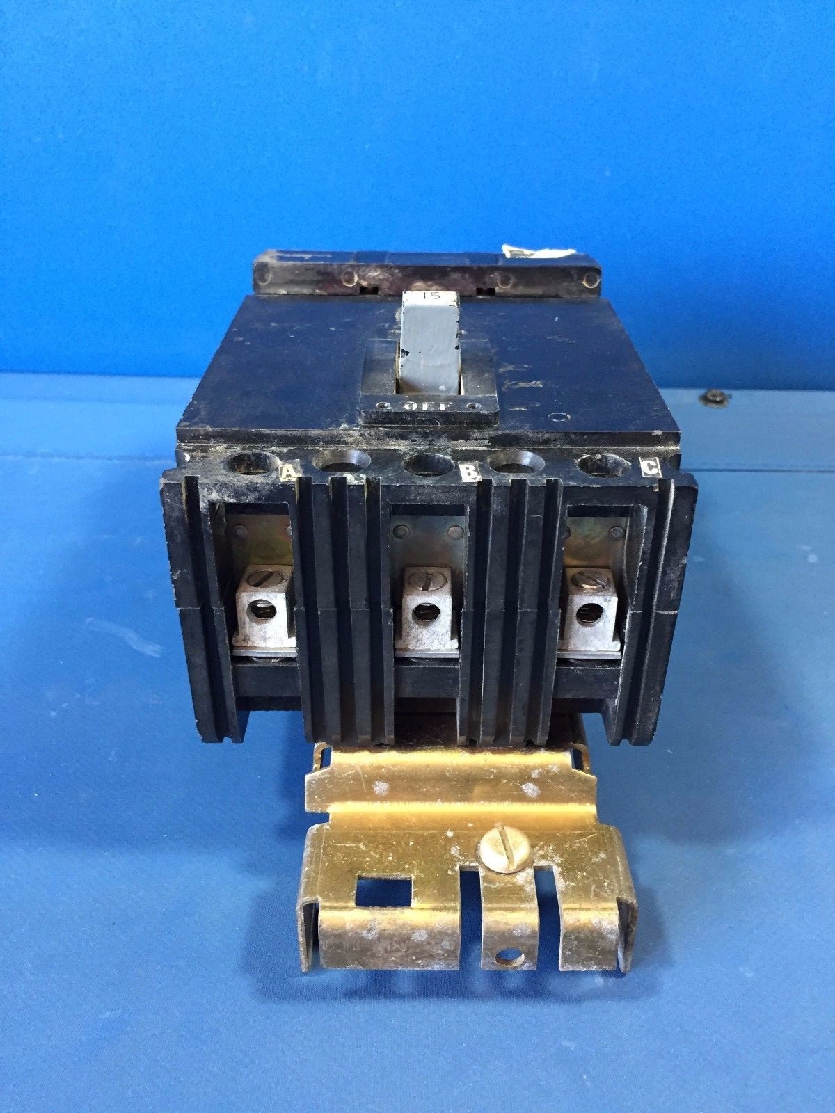 SQUARE D FH36015 15A 600V 3P I-LINE CIRCUIT BREAKER