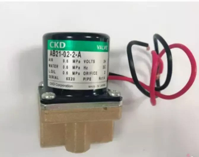 CKD AB21-02-2-A-DC24V Solenoid Valve New✦KD #G