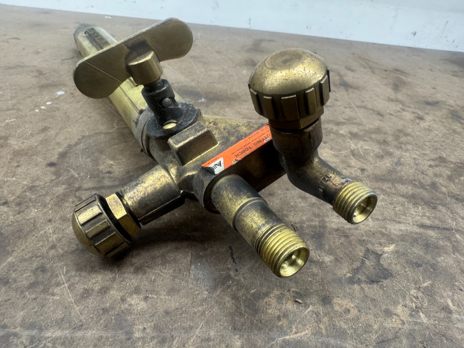 Airco Model 4700 Long Barrel Machine Cutting Torch/Pipe Beveler
