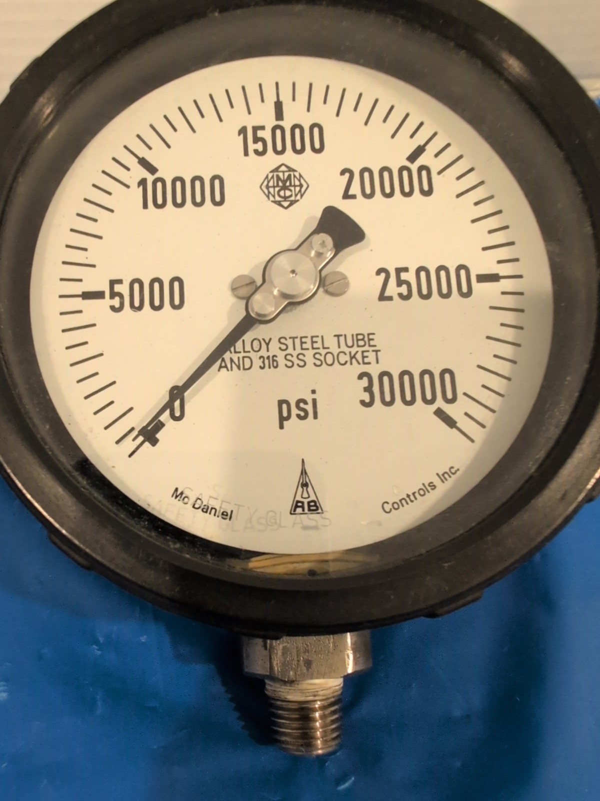 McDaniel Control Gauge 0-30,000 PSI (#2)