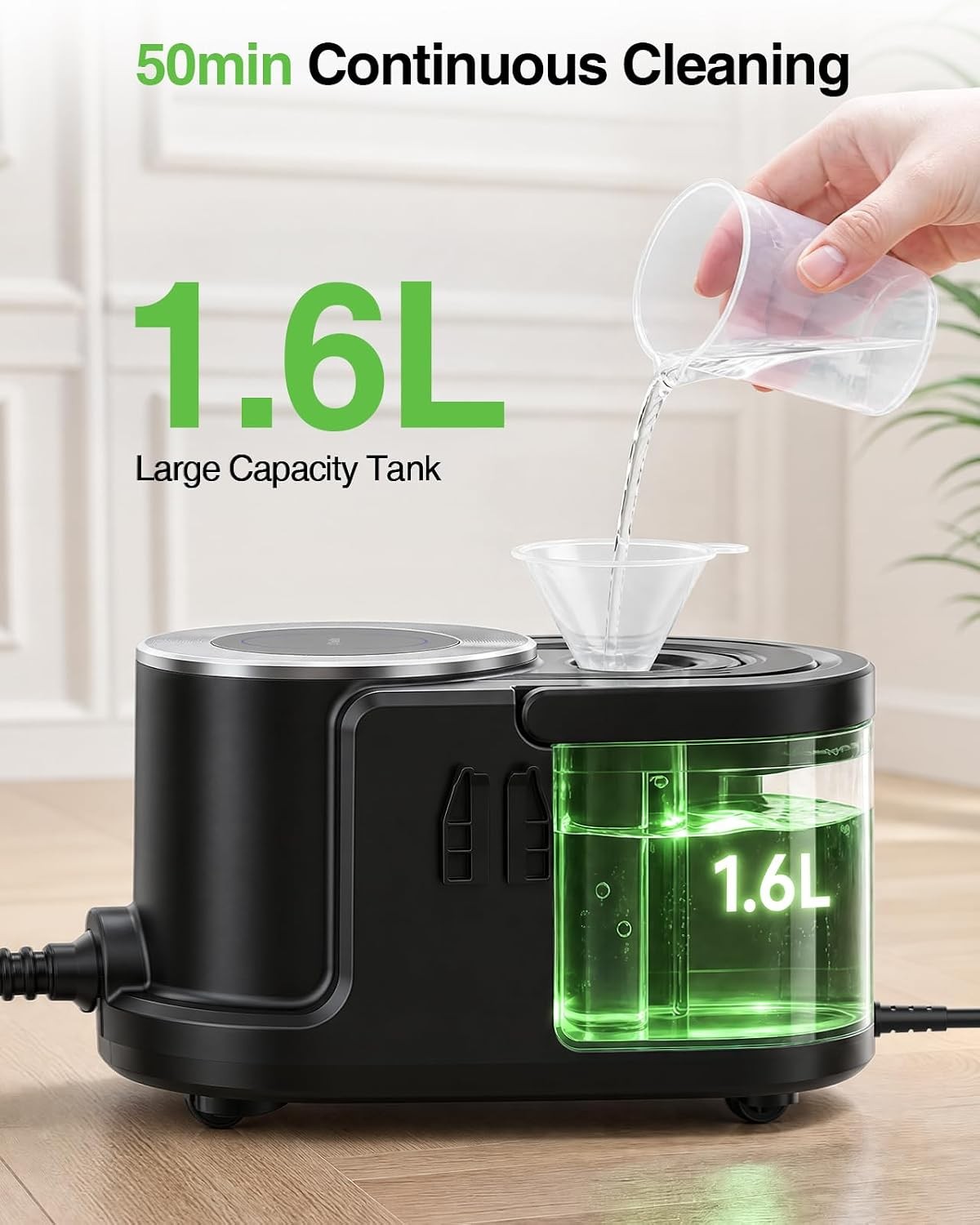 Taskstar 1500w Powerful High Pressure Steam Cleaner for Deep Cleaning 22 Tools