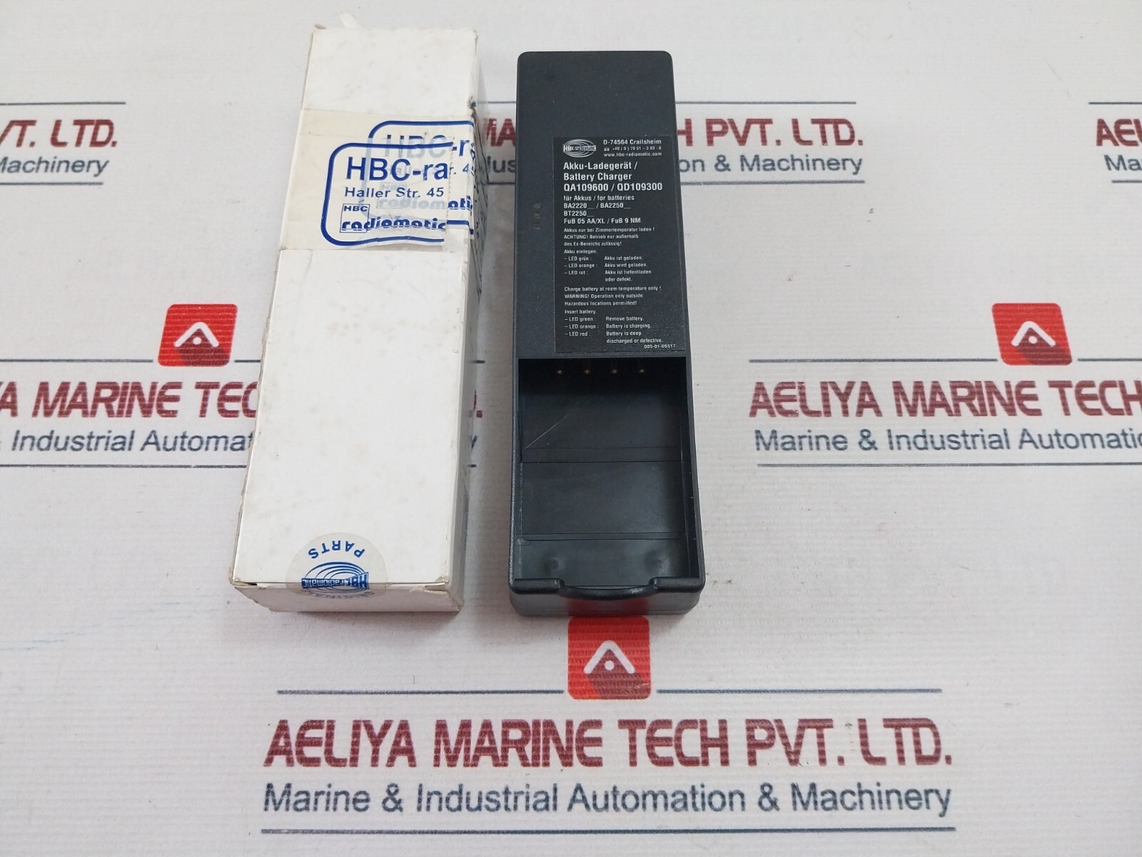 HBC Radiomatic QA109600/QD109300 Battery Charger 005-01-00518 DC 10-30V 50-60HZ