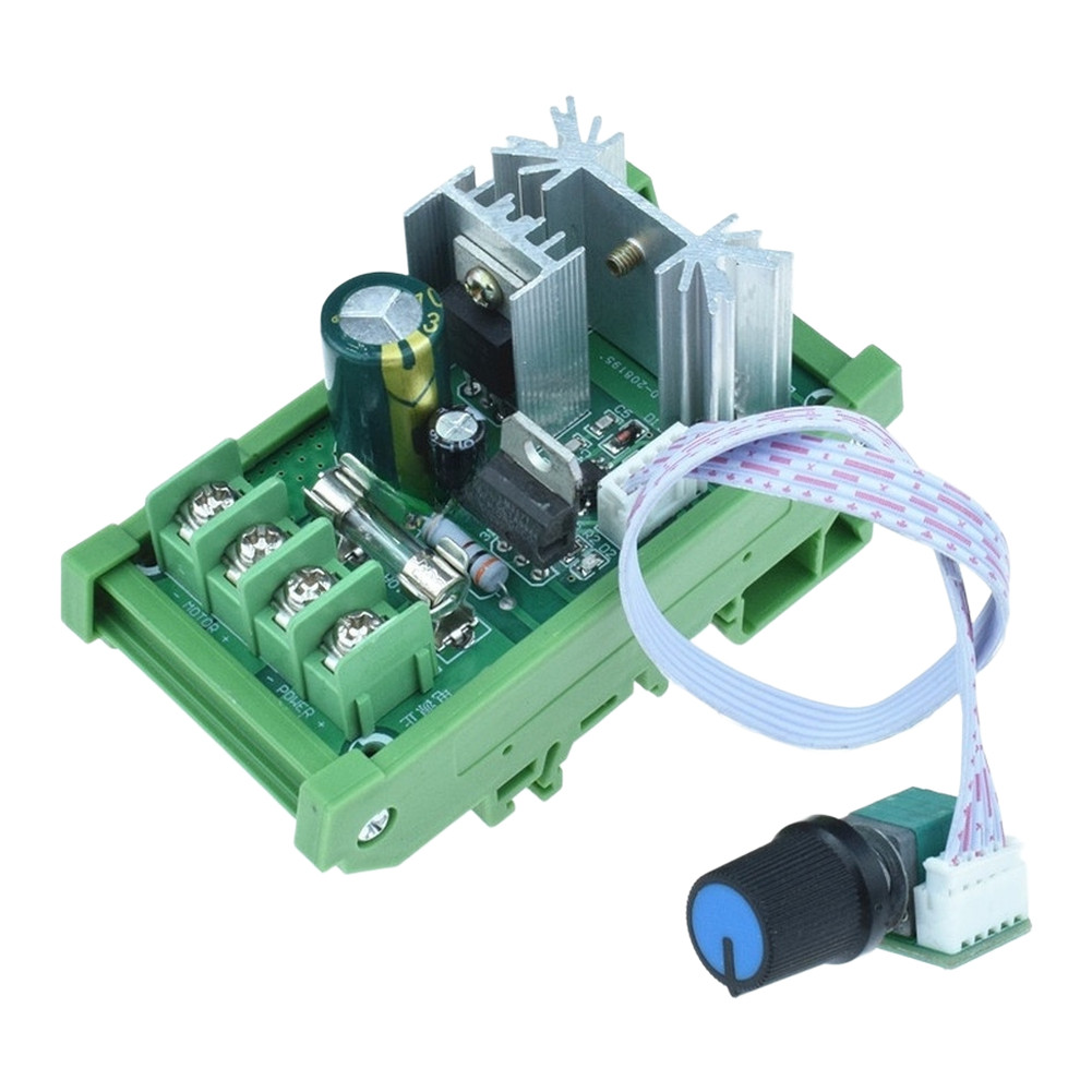 DC Motor Controller ABS 12V-55V Input Voltage 5A Continuous Operation