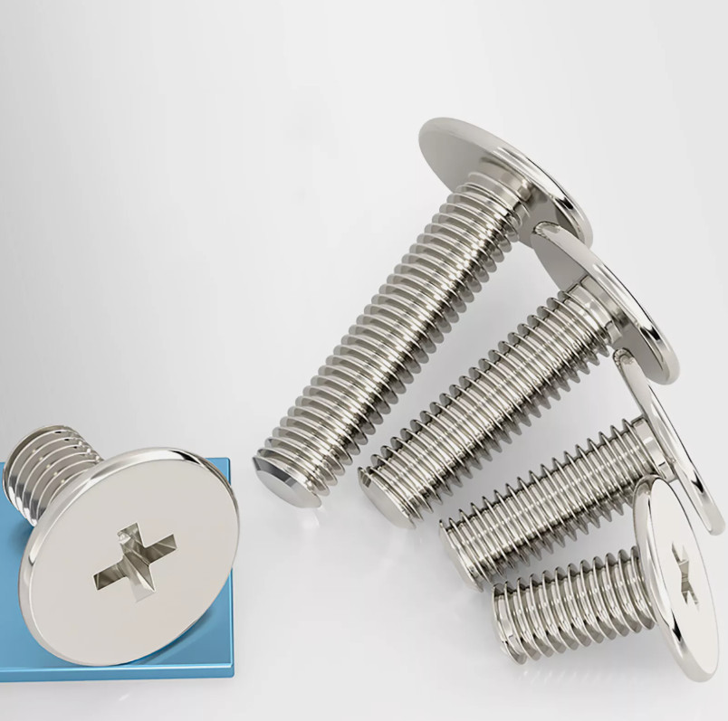 M2~M4 304 Stainless Steel CM Phillips Ultra Thin Flat Wafer Head Screw Bolt