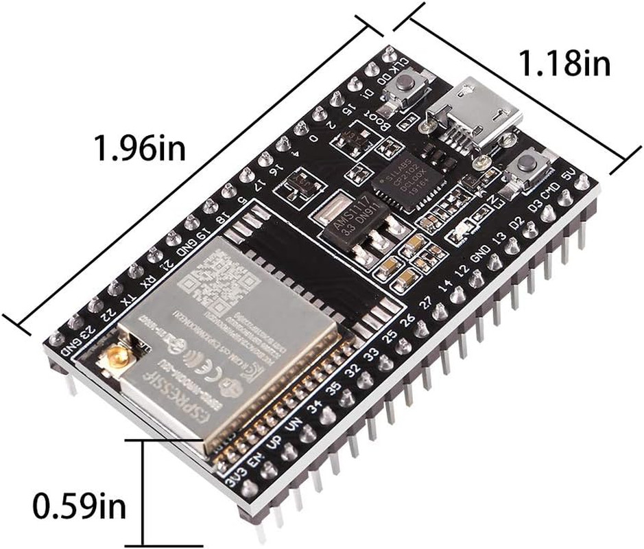 2Pcs Esp32-Devkitc Core Board ESP32 Development Board ESP32-WROOM-32U Wifi Bluet
