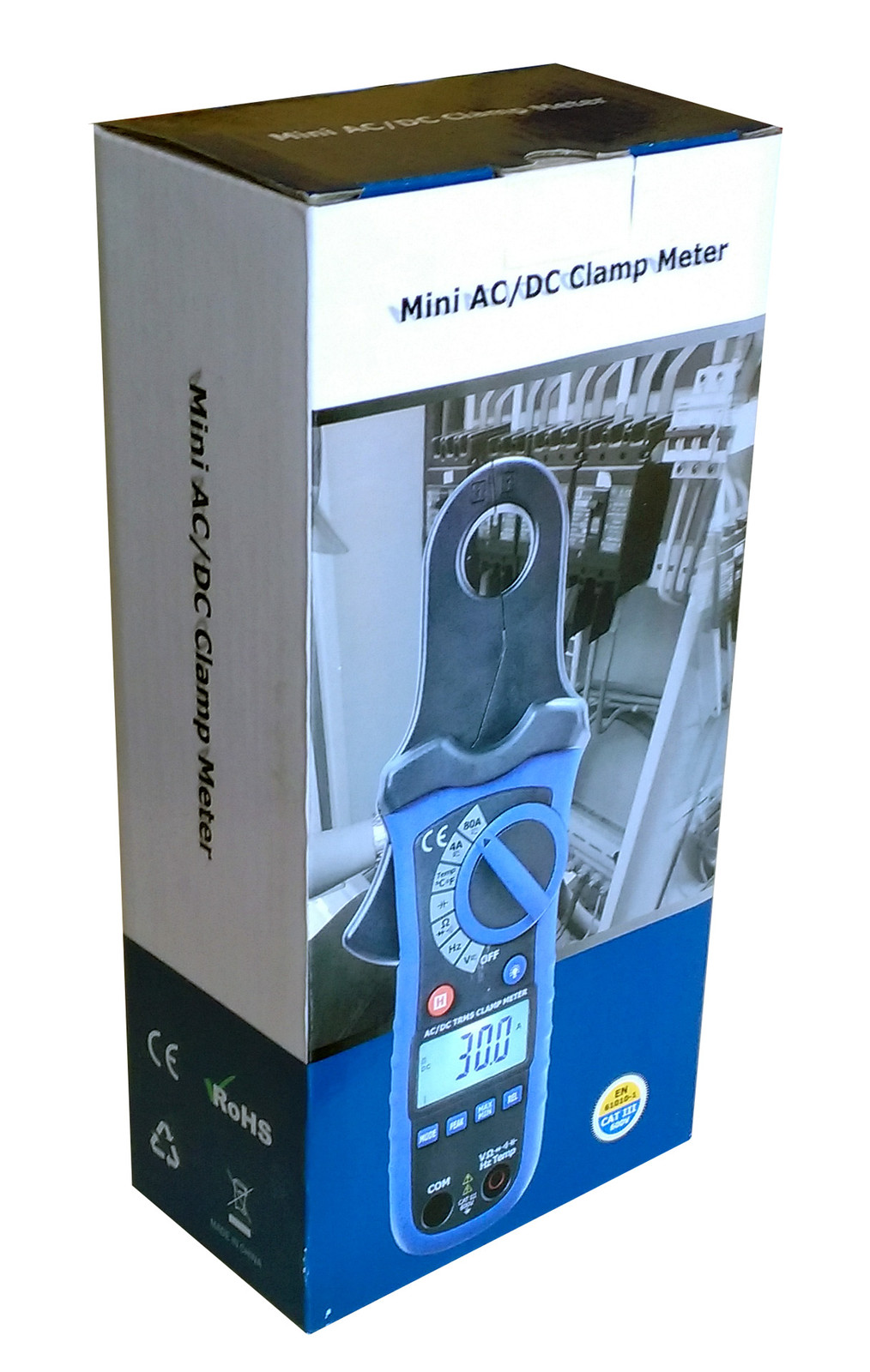 DT-338 80A 1mA Clamp-on AC/DC Current Voltage Capacitance Frequency Resistance !
