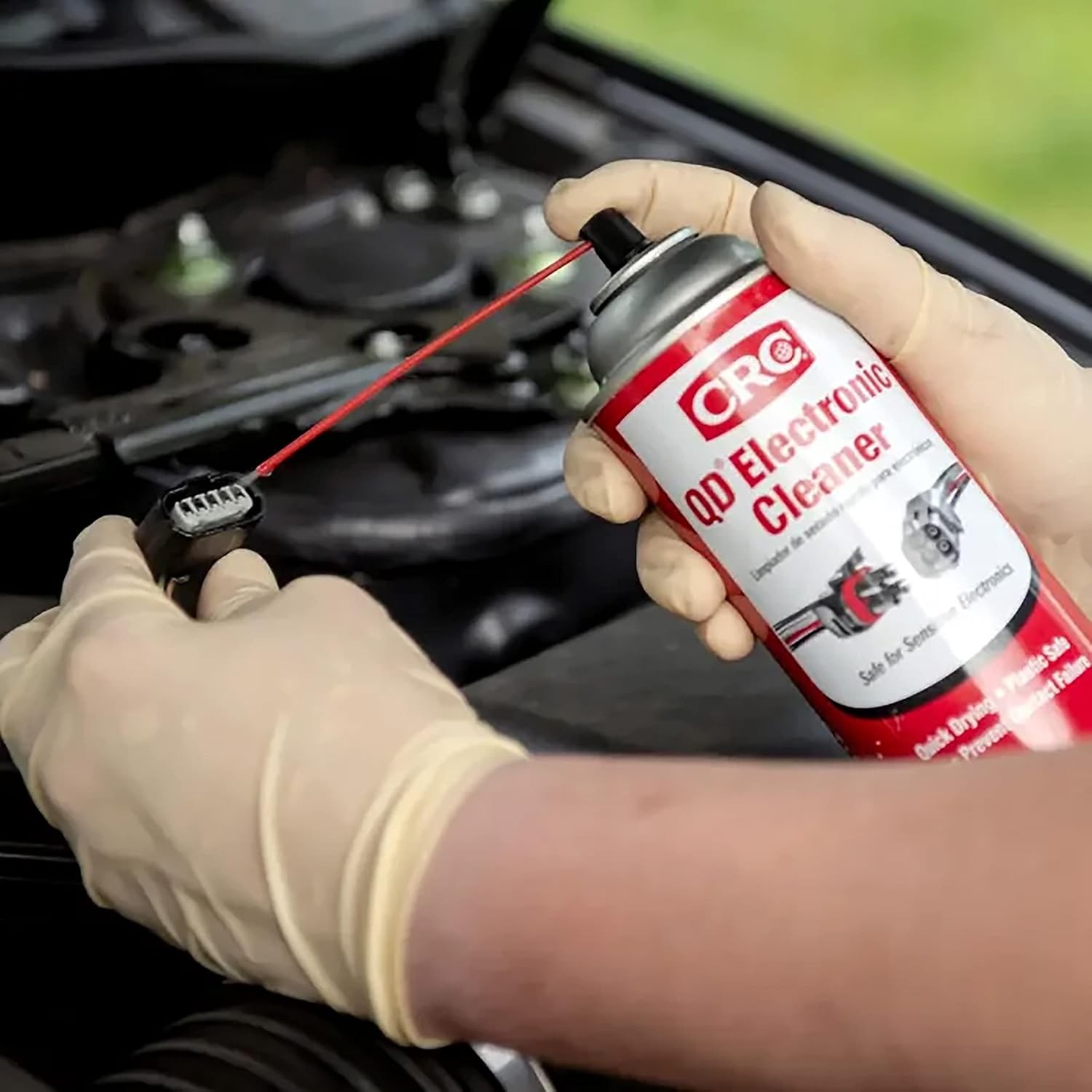 Electronic Contact Cleaner Spray Best Quick Drying Fix CRC QD Corrosion Debris11