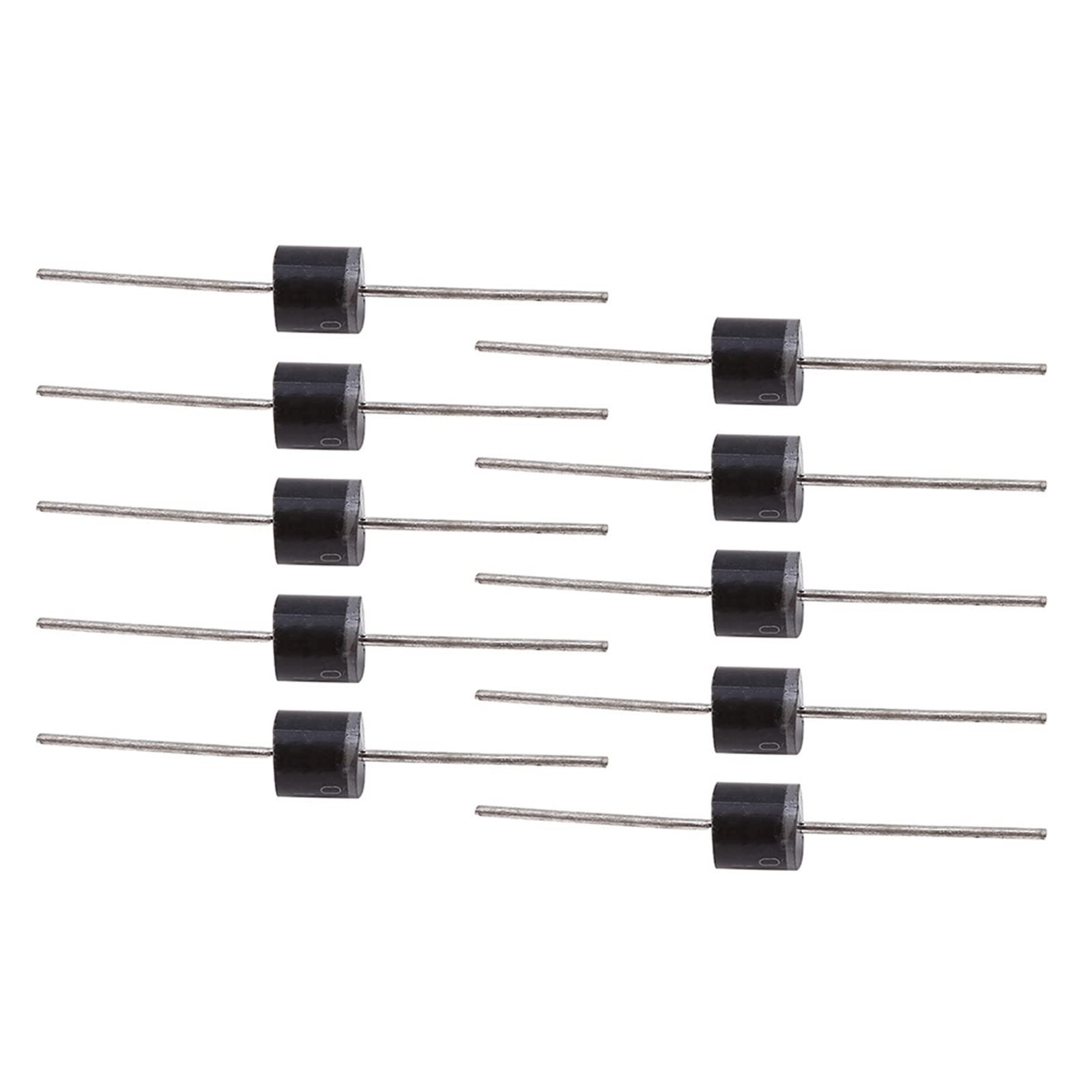 50pcs 10A10 1000V diode 12v High Voltage Rectifying Diodes One Way Electrical…