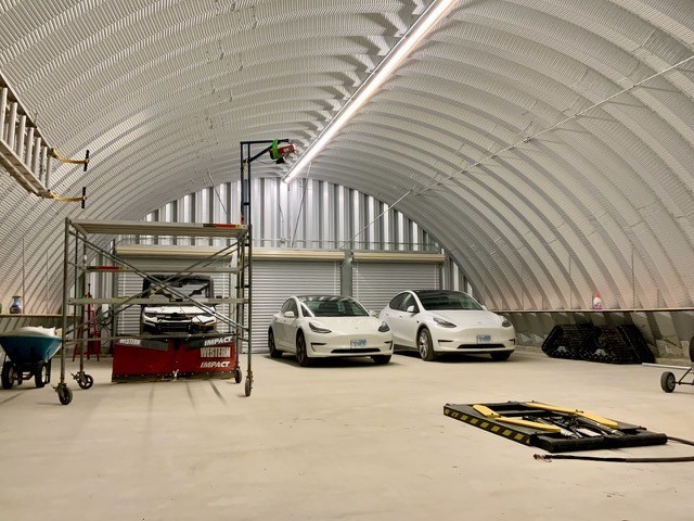 60x60x20 DuroSPAN Steel Quonset Pre-Engineered Building Kit End Walls Included