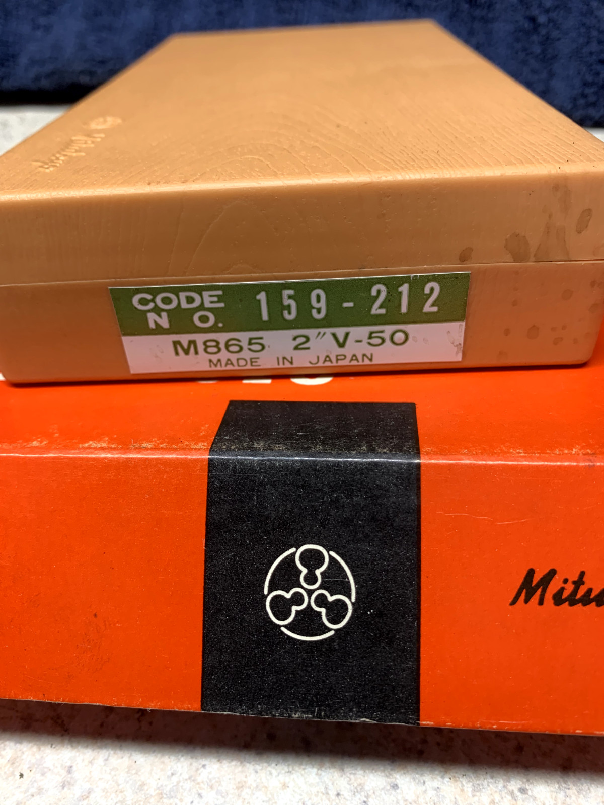 Machinist Tool Mitutoyo 1-2″ Digit Counter COMBIMIKE Micrometer (NOS) 159-212
