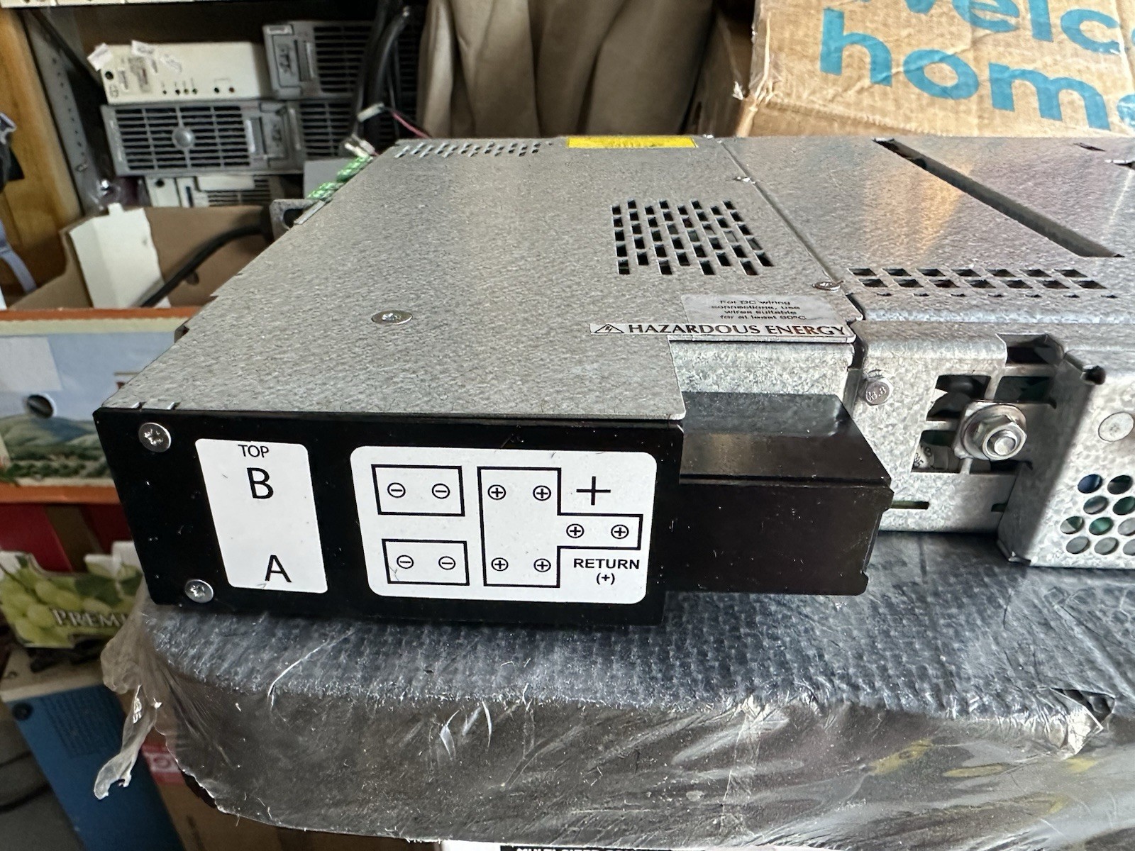 Flatpack S FPSF65I-ANS-VC 48V Basic 1U No LVBD+Controller+(2) 48/1000 HE