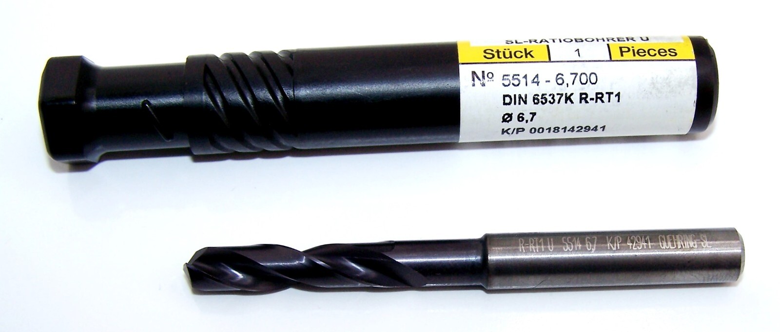 6.70mm (.2638″) CARBIDE DRILL nano-FIREX GUHRING 9055140067000