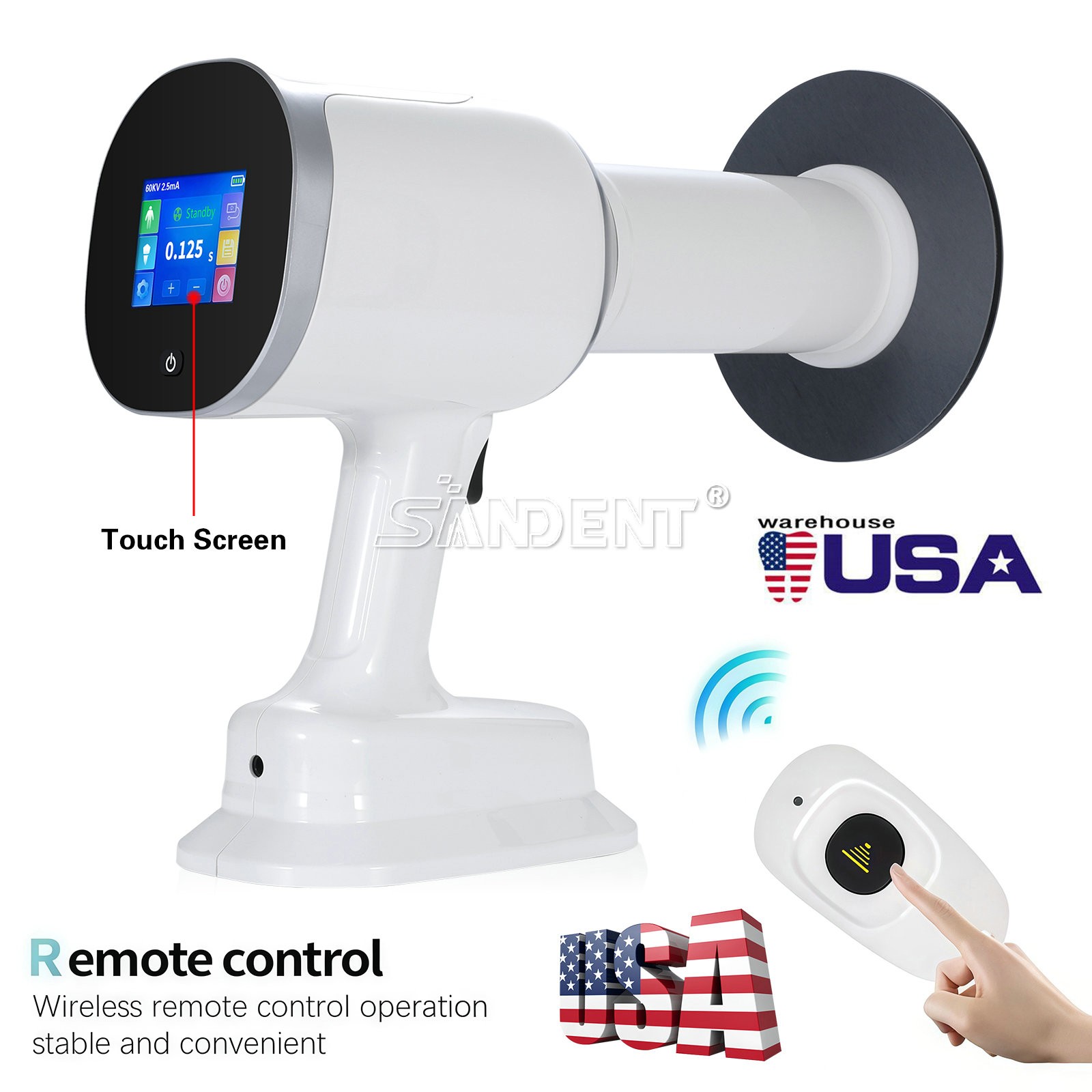 USA 10 Yabangbang Dental LED E-generator High Speed Handpiece 4 Hole