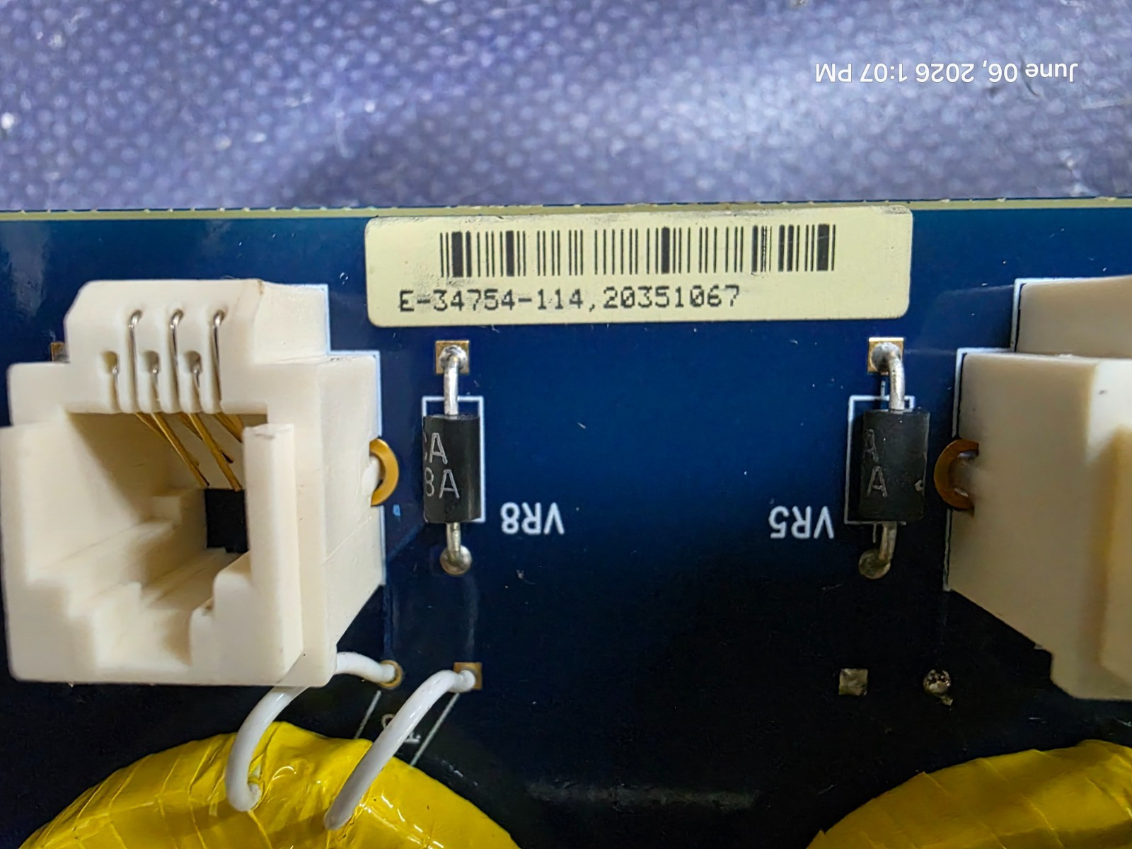 Pentair 20351067 REV. E Circuit Board 10720-002 Looks New Listed As Used