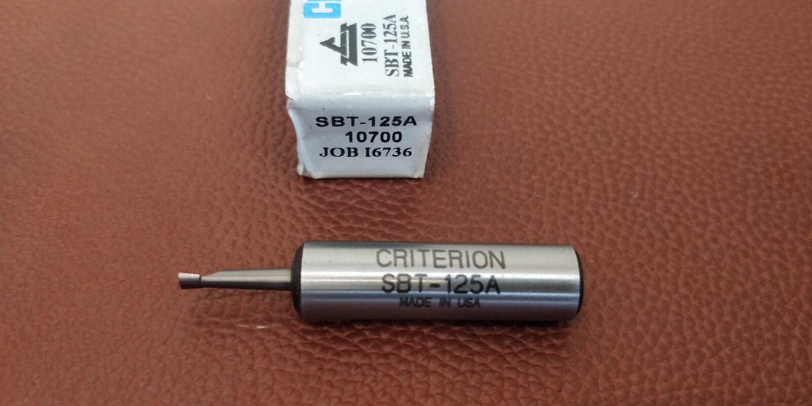 NEW ~ CRITERION Boring Bar Bit – SBT-125A / 10700