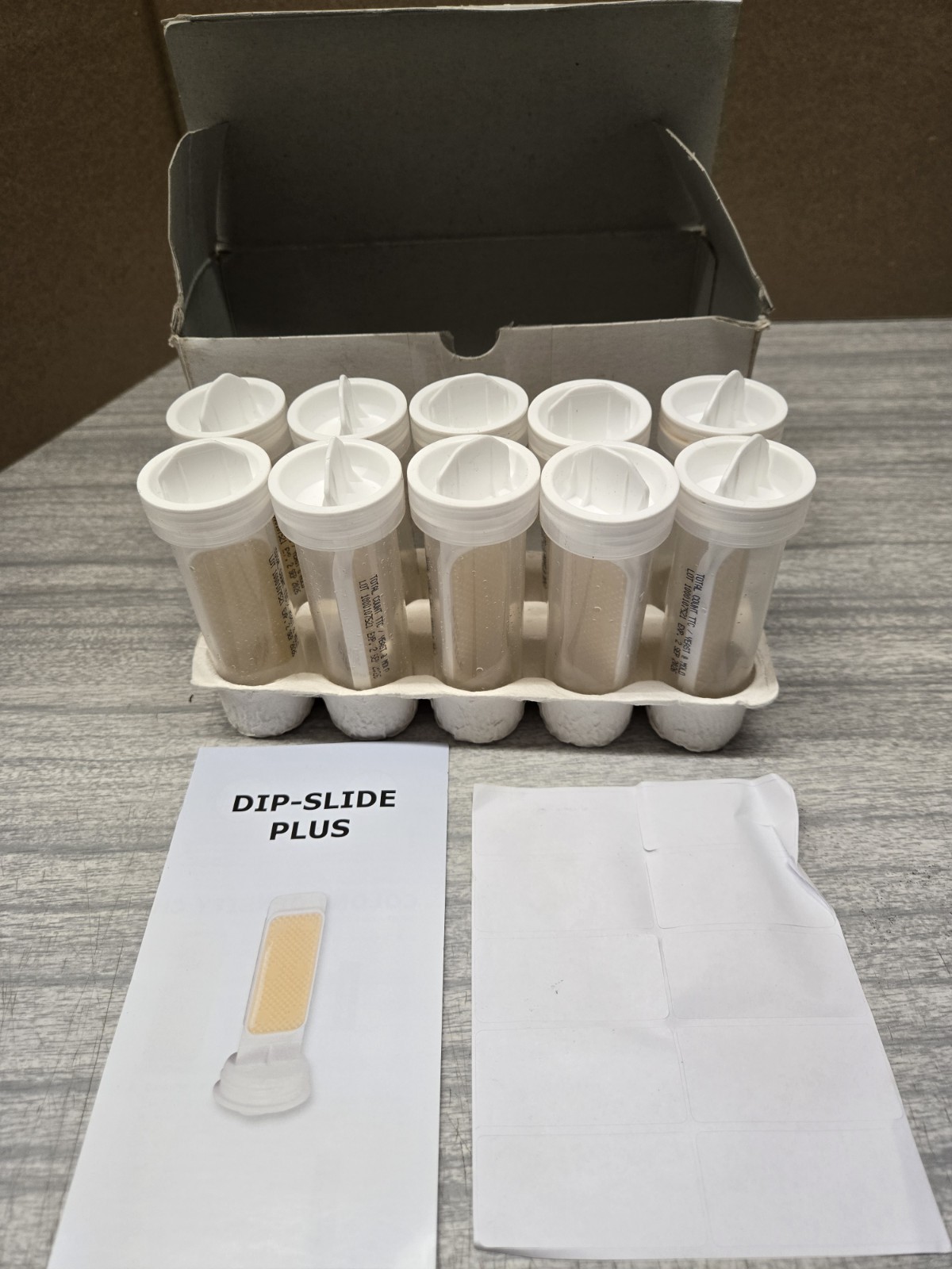 Dip Slide MC-600 To Test For Yeast & Mold- Pack Of 10- Exp 09/02/2026