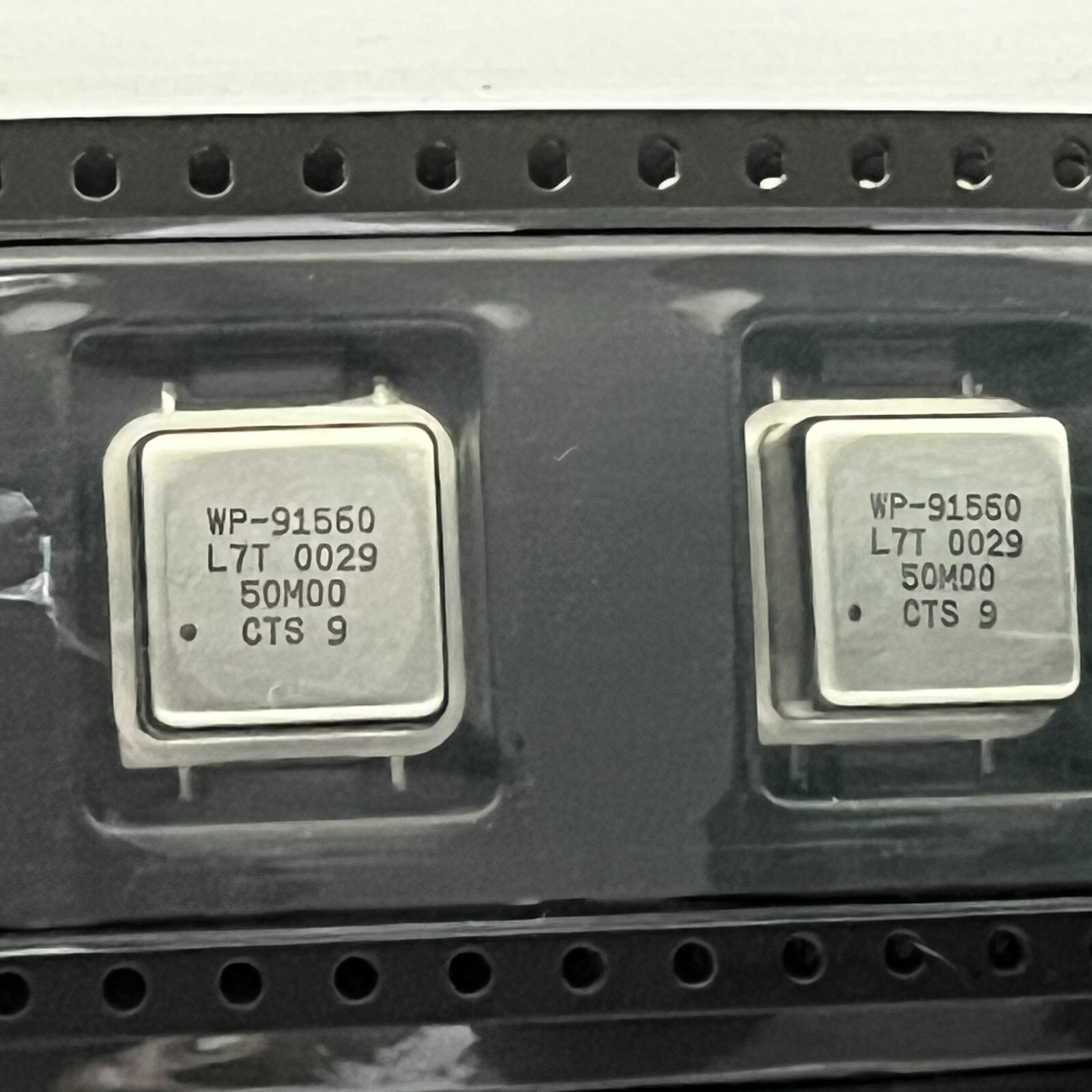 25 Pieces CTS 50.0 MHz WP915650LT7T Crystal Oscillator Full Can New Old Stock US